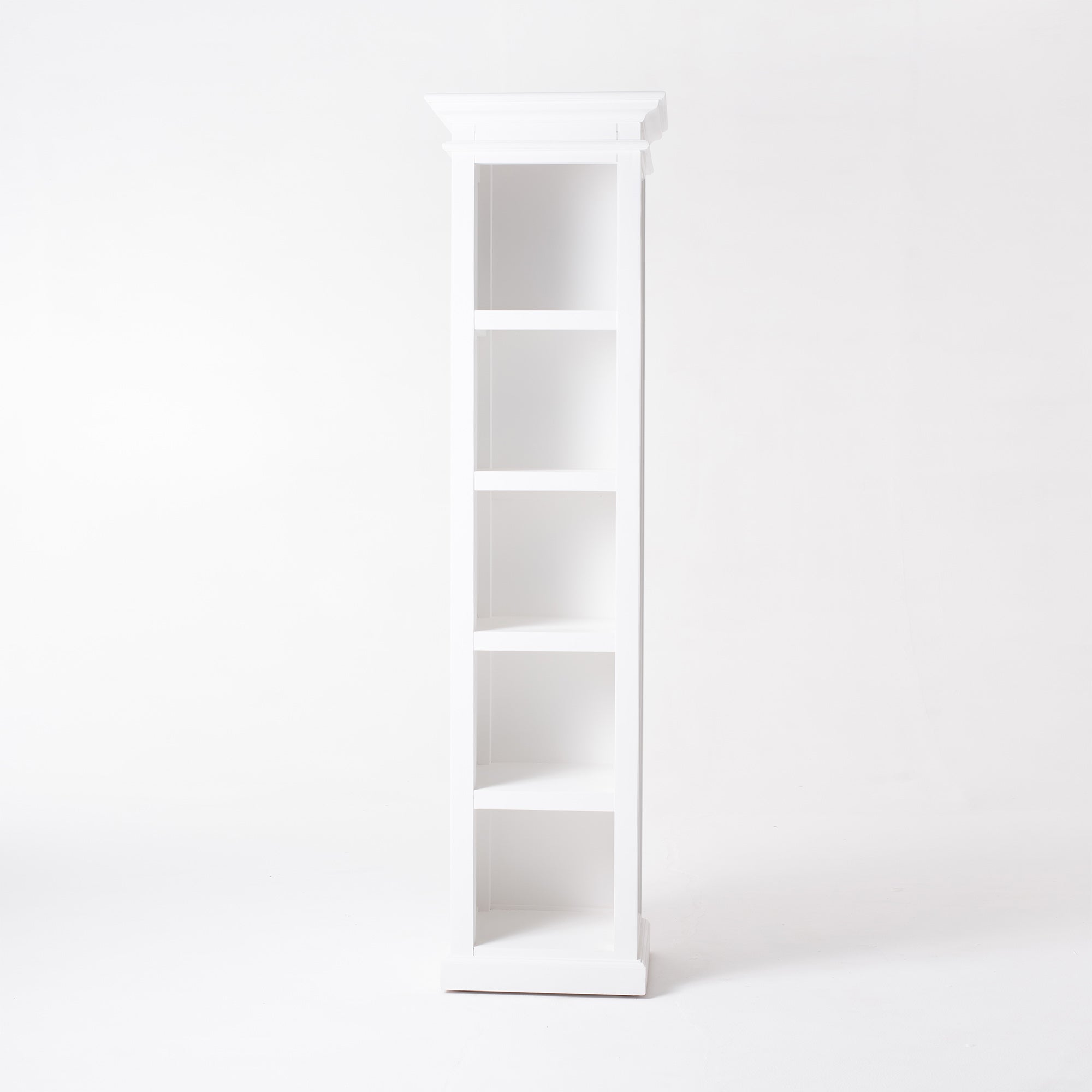 Halifax Thin Line Bookcase - White