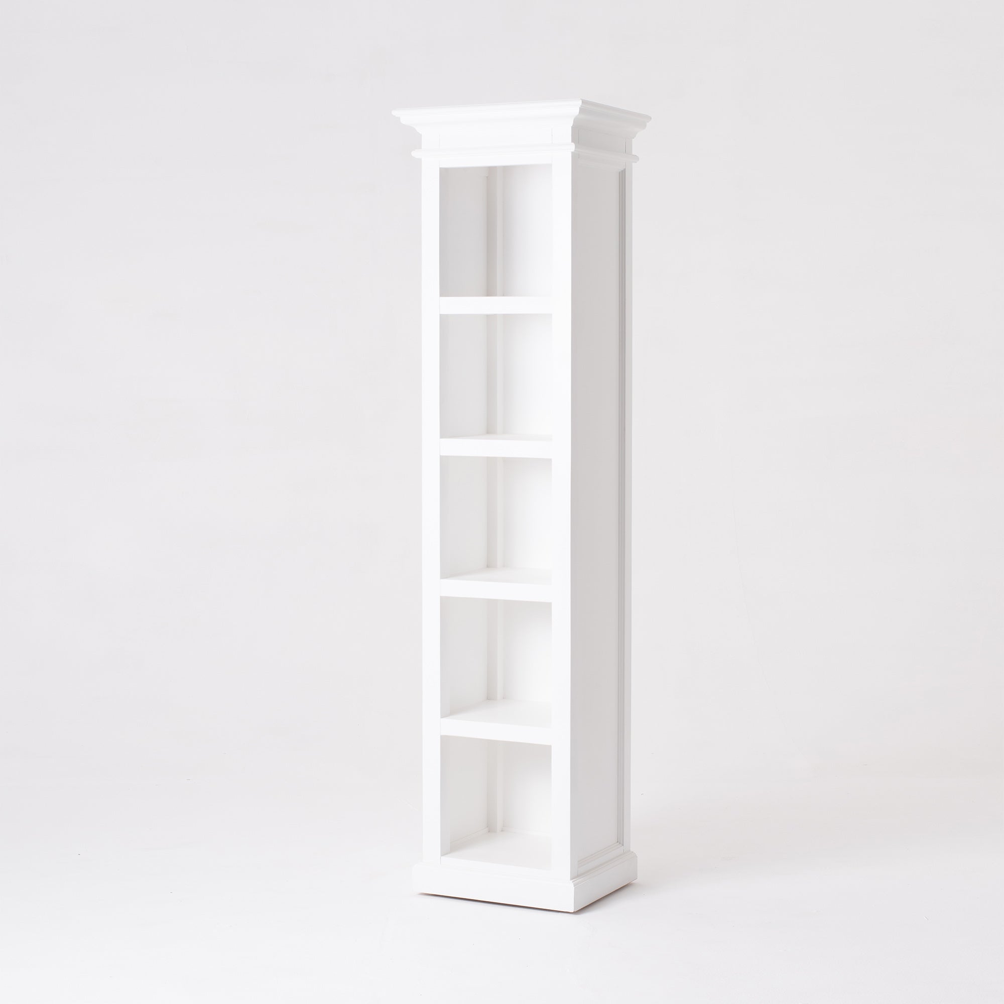 Halifax Thin Line Bookcase - White