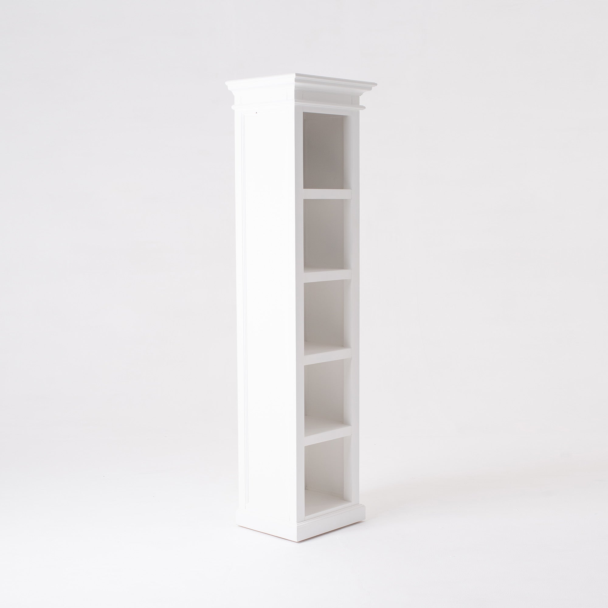 Halifax Thin Line Bookcase - White