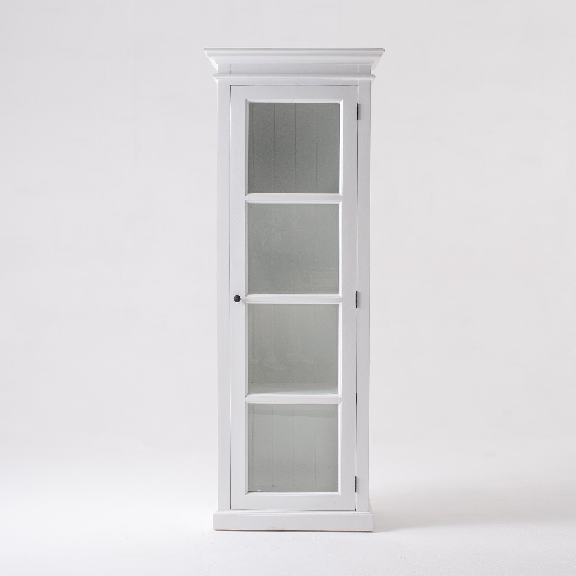 Halifax Single Vitrine - White