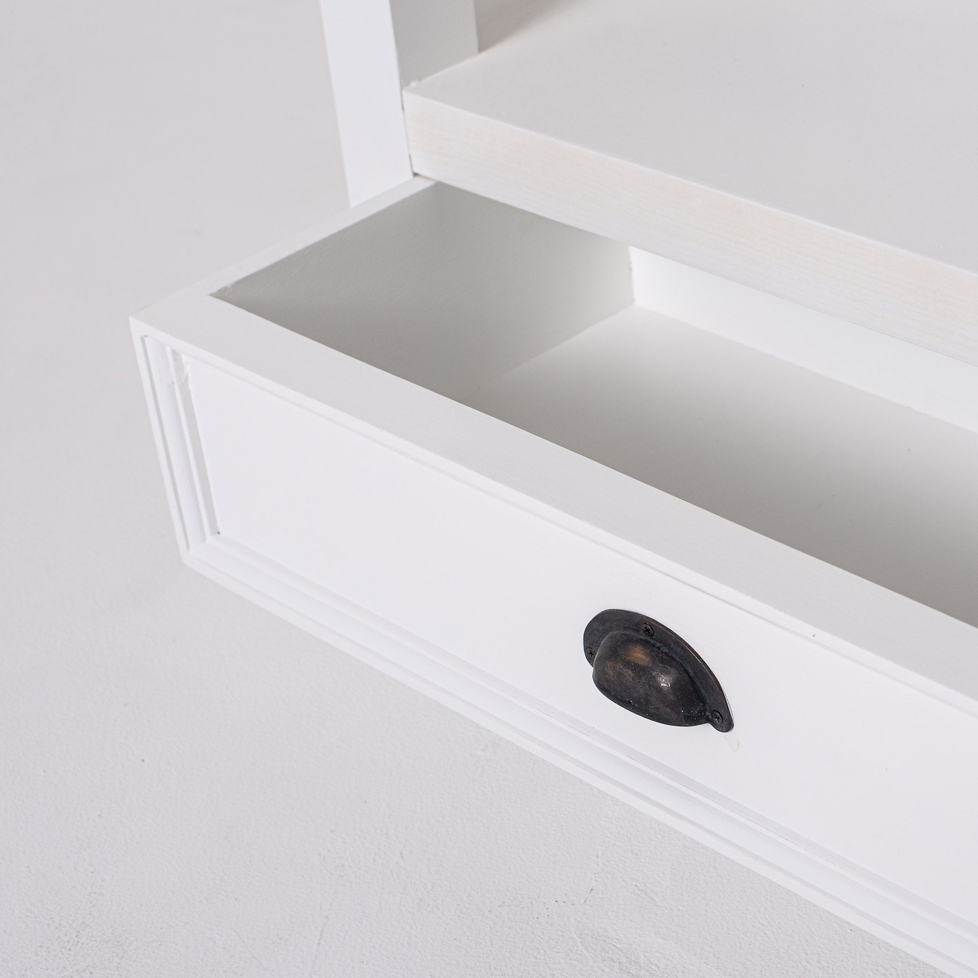 Halifax Medium Bookcase - White