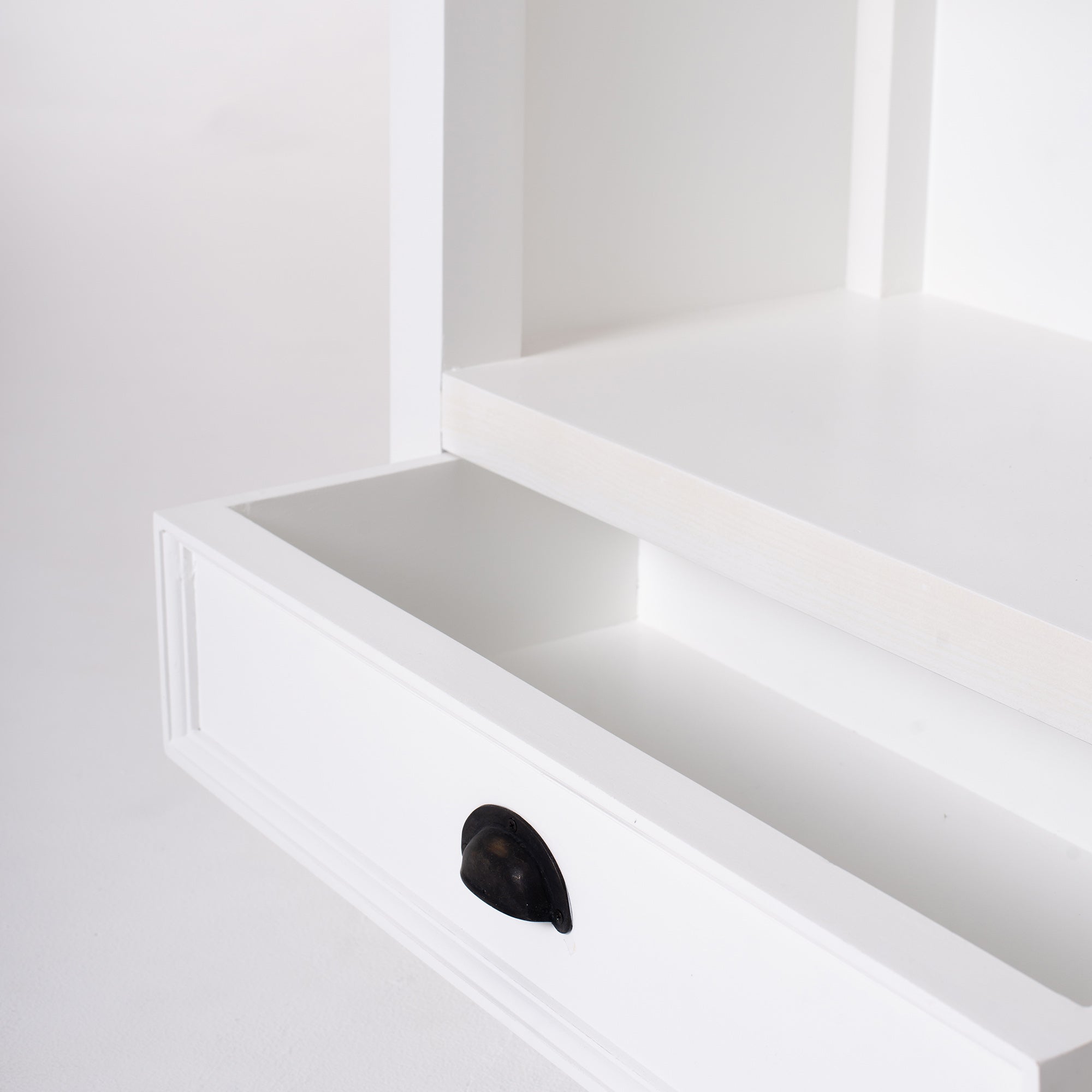 Halifax Medium Bookcase - White