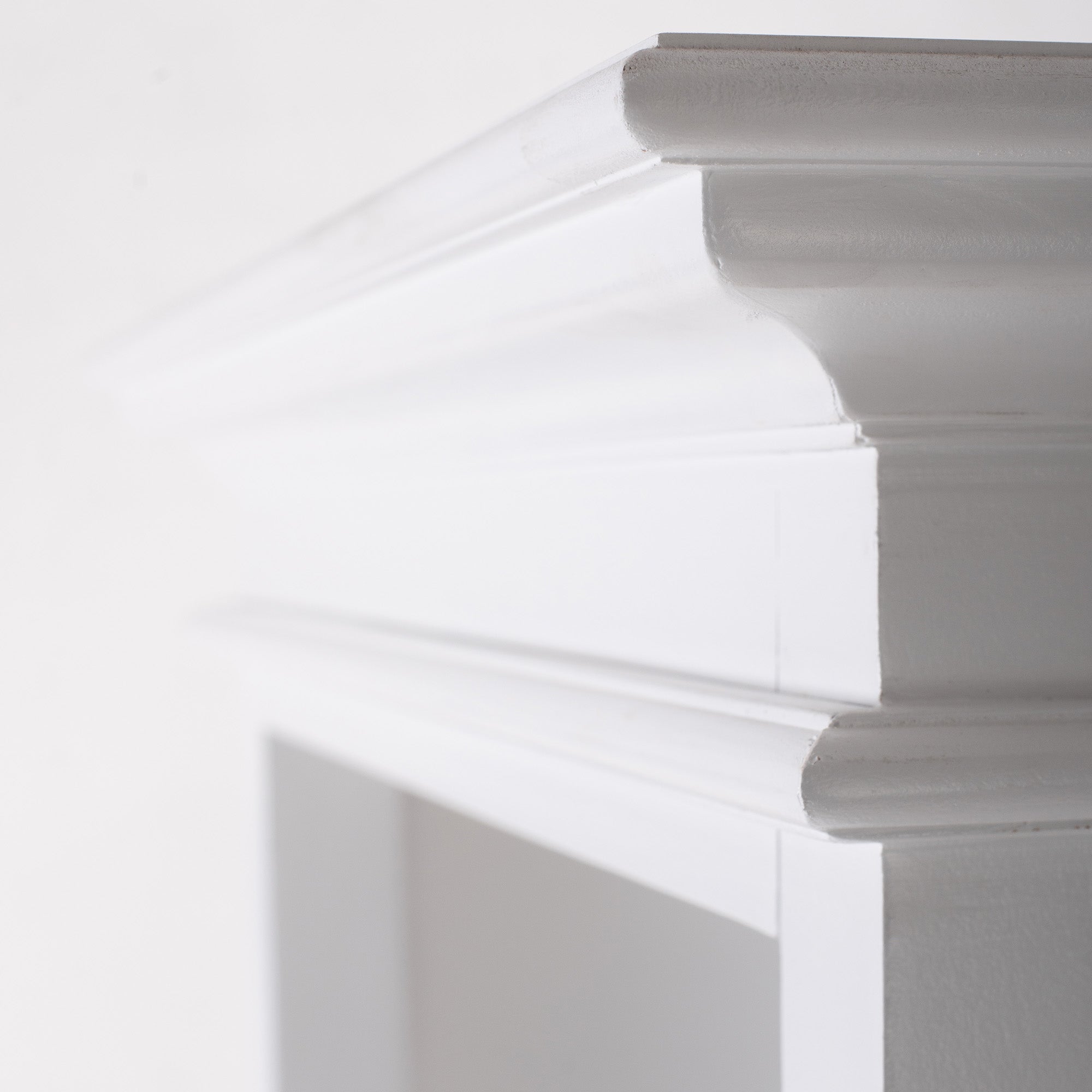 Halifax Medium Bookcase - White