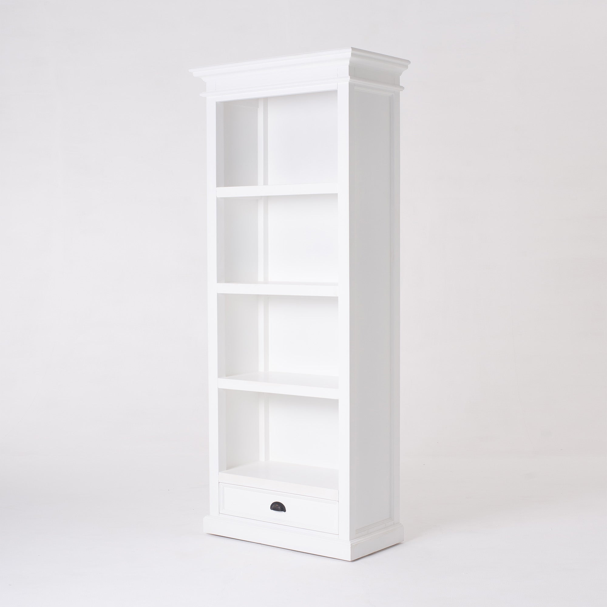 Halifax Medium Bookcase - White