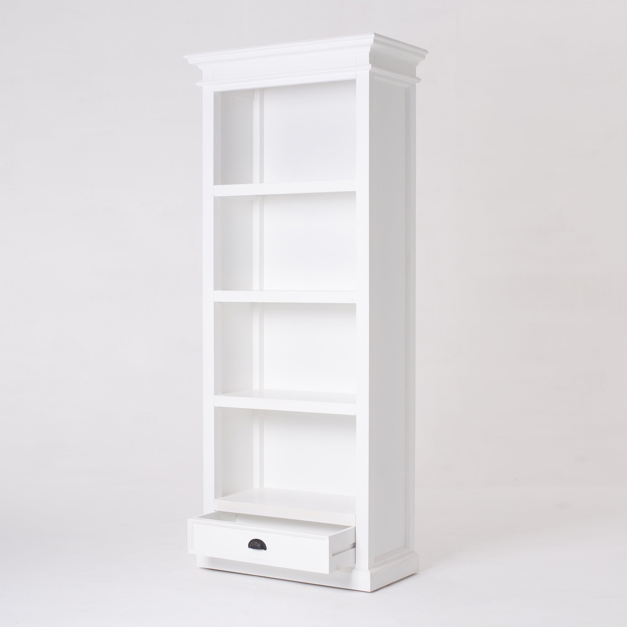 Halifax Medium Bookcase - White