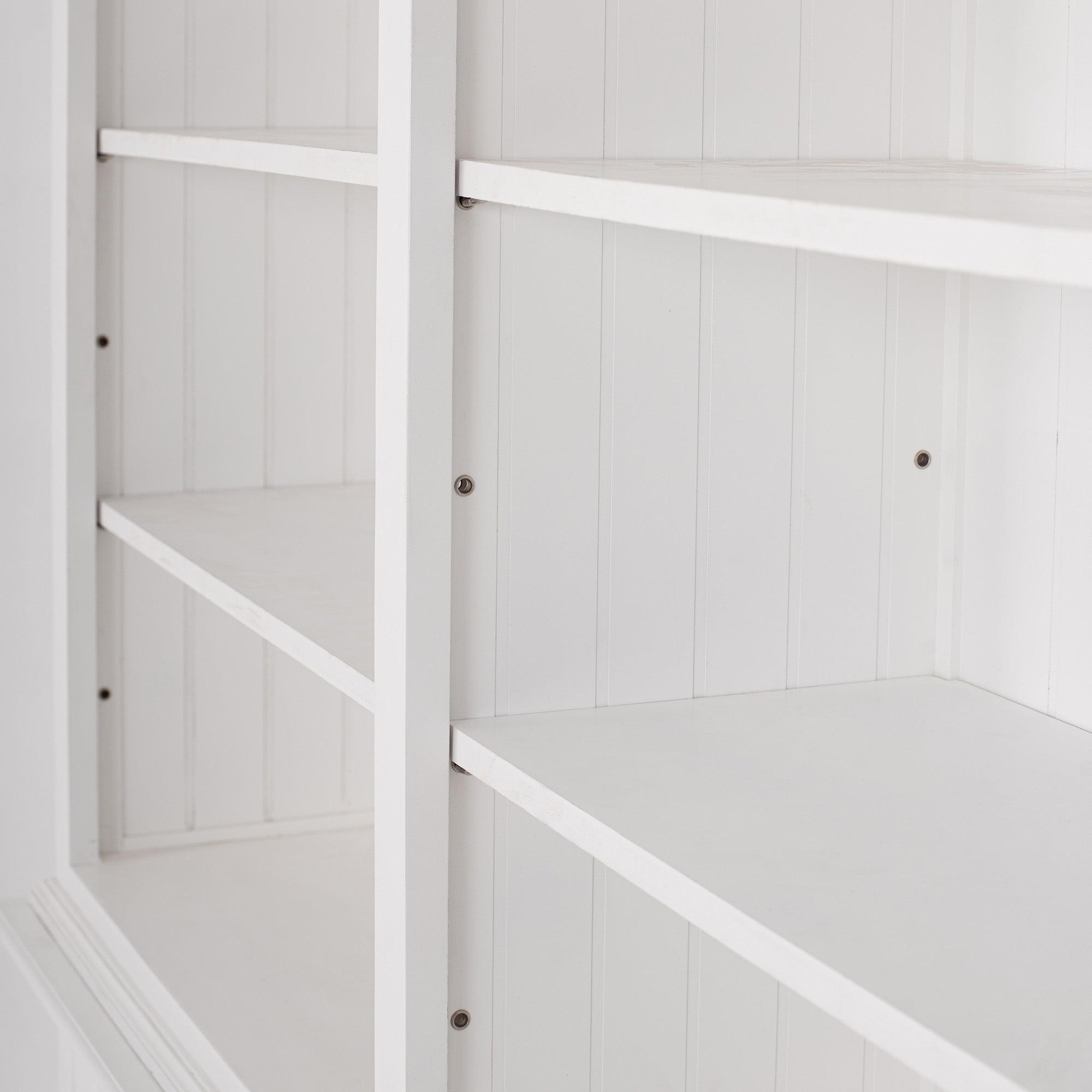 Halifax Medium Hutch Bookcase - White
