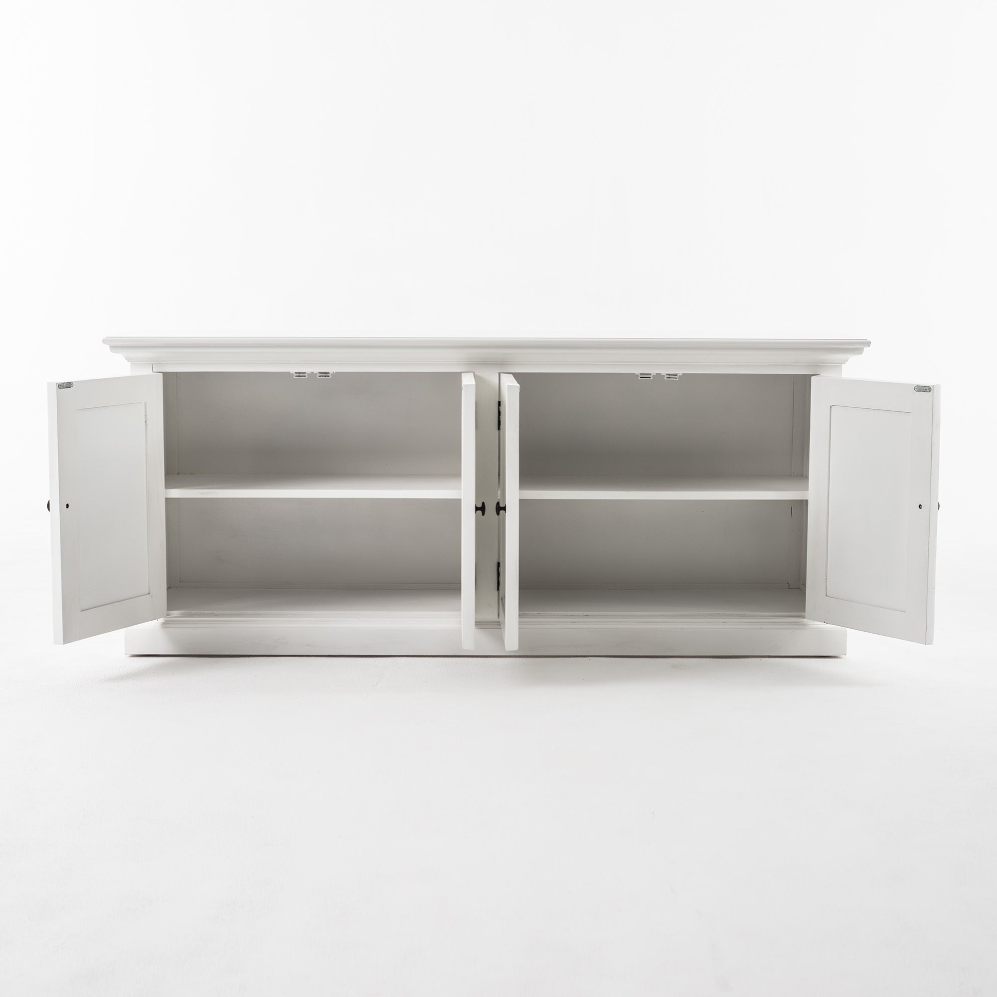 Halifax Medium Hutch Bookcase - White