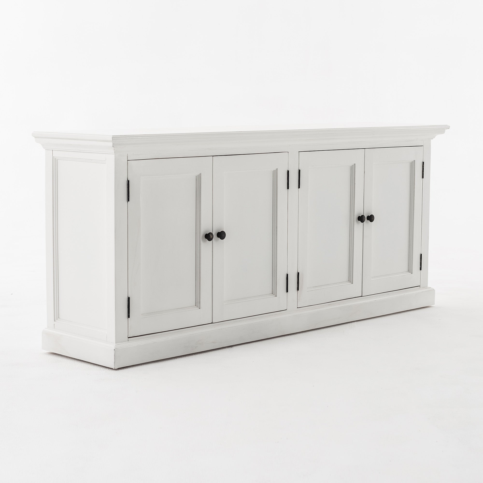 Halifax Medium Hutch Bookcase - White