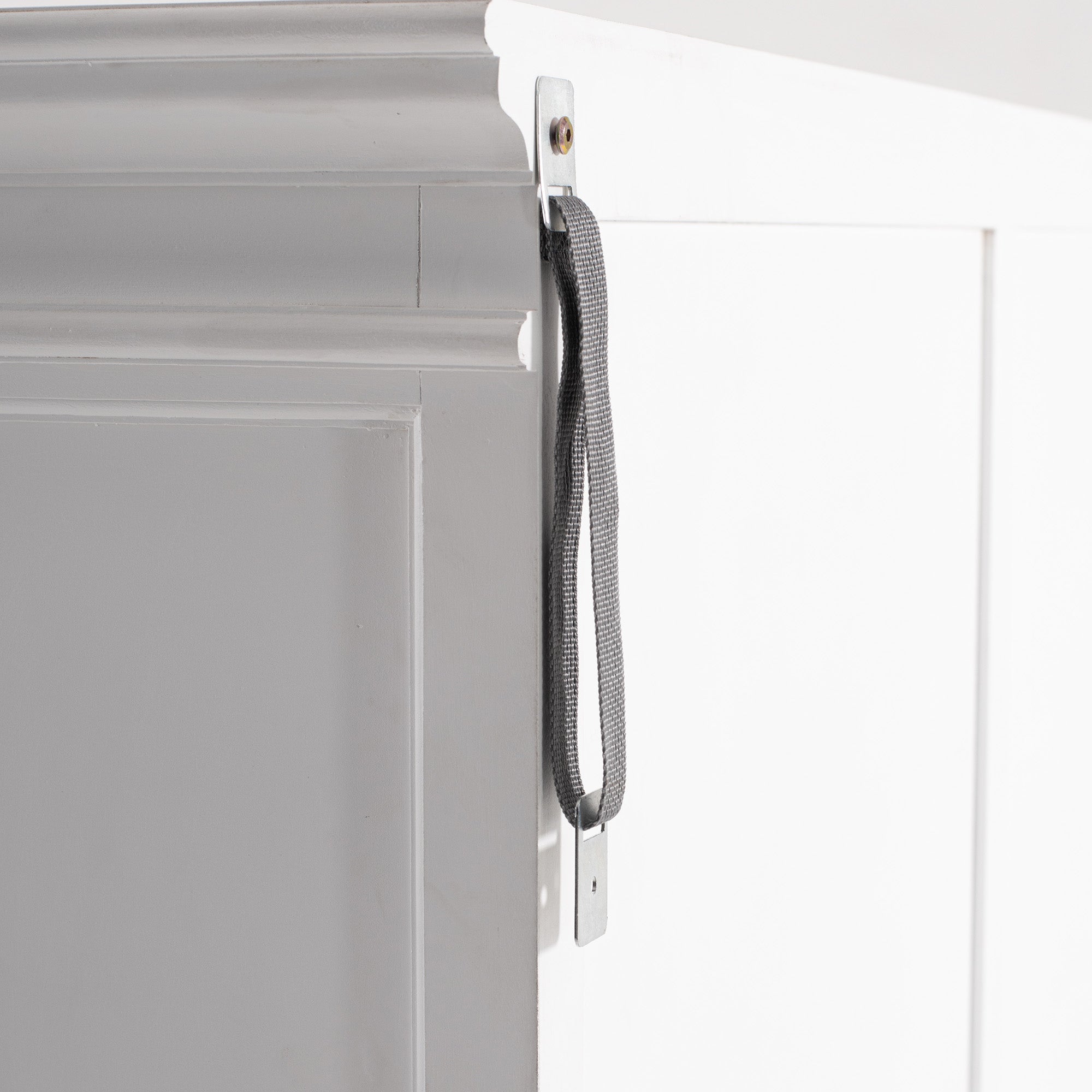 Halifax Large Hutch Bookcase - White