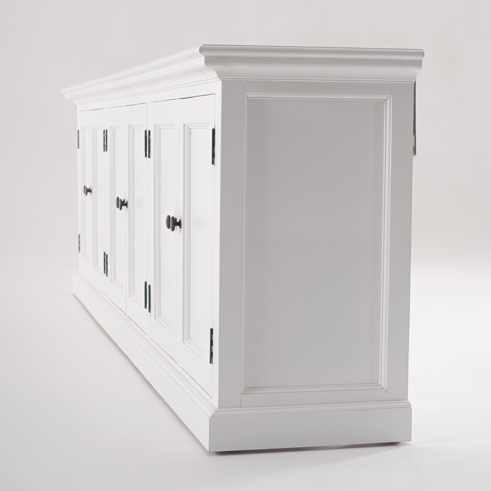 Halifax Large Hutch Bookcase - White