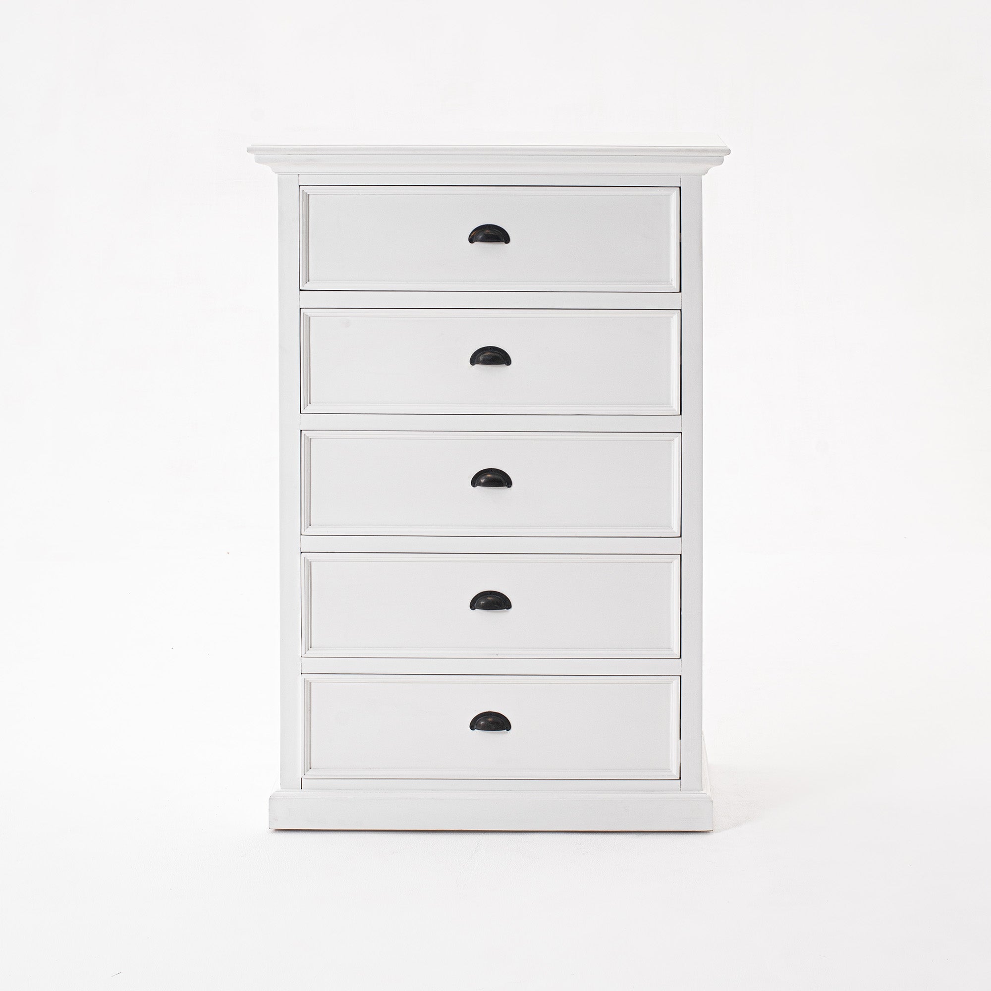 Halifax Tall Chest of Drawers - White