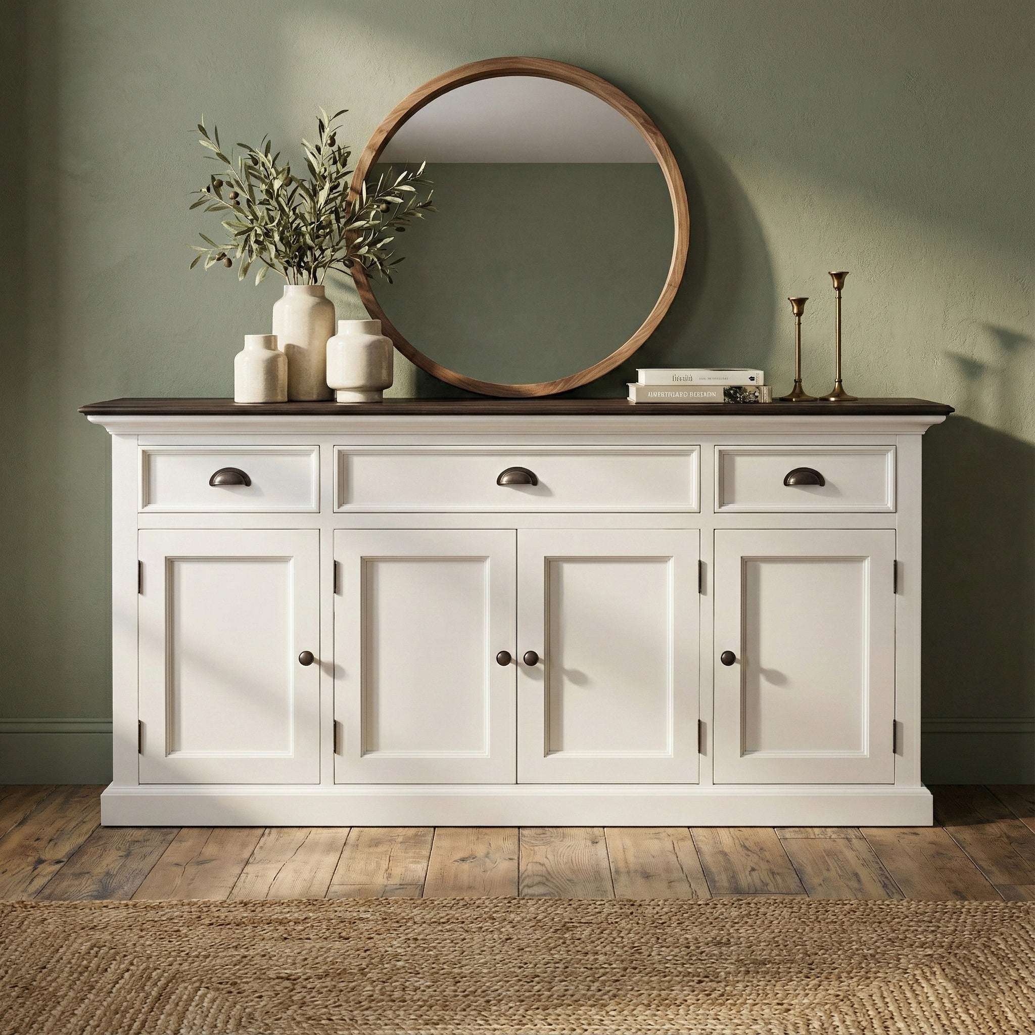 Halifax Contrast Buffet Console Table