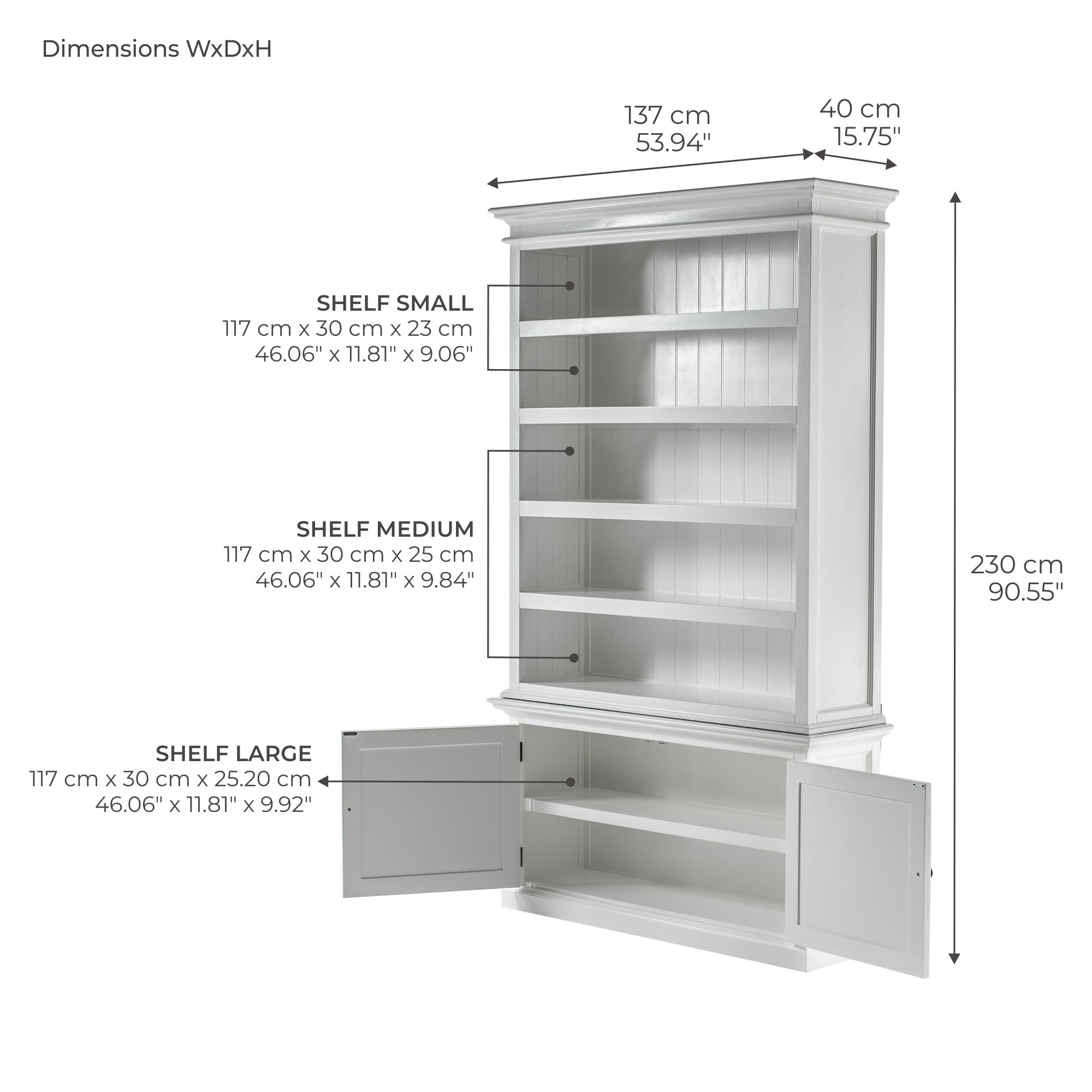 Hutch Cabinet - Single Bay
