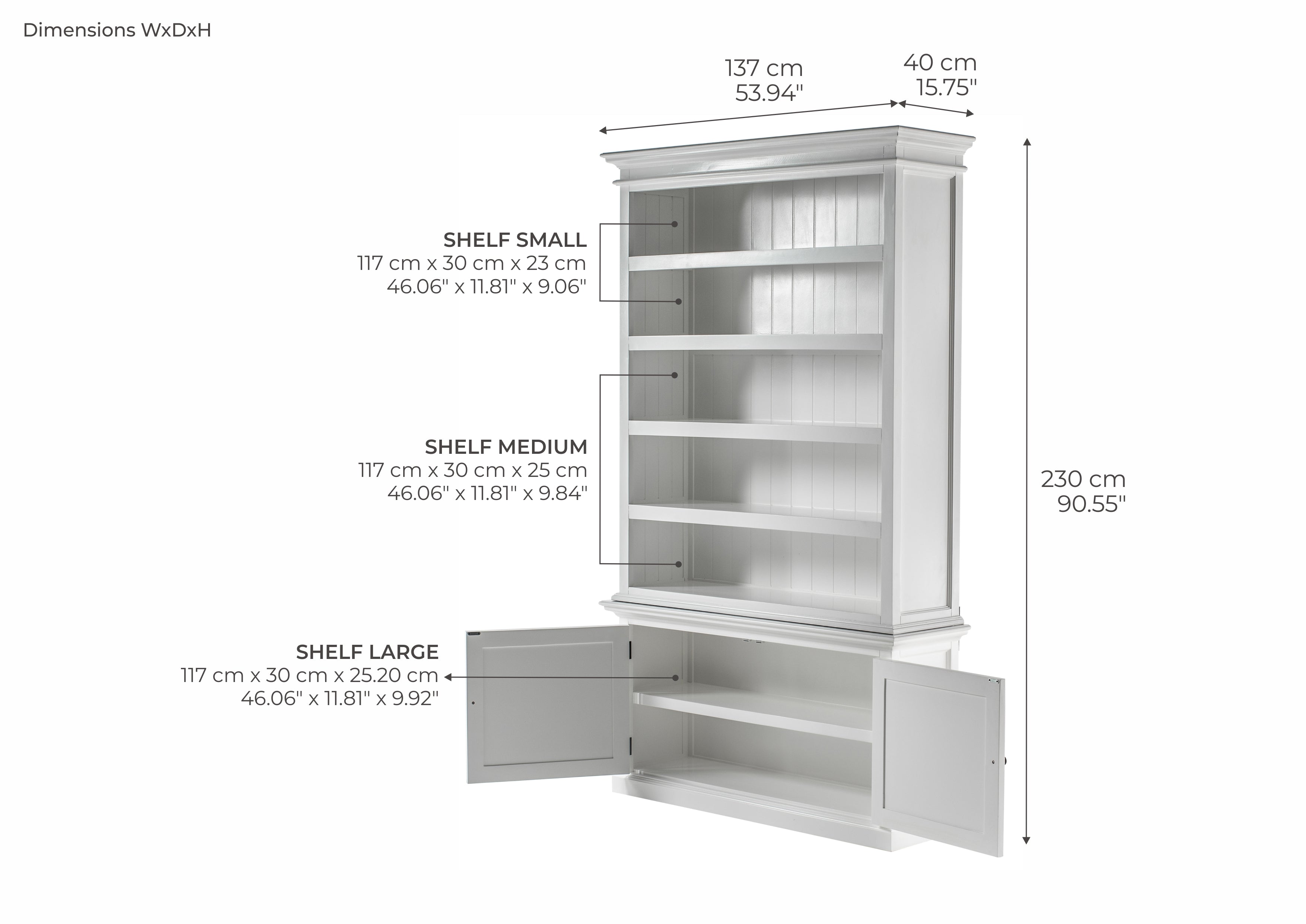 Hutch Cabinet - Single Bay