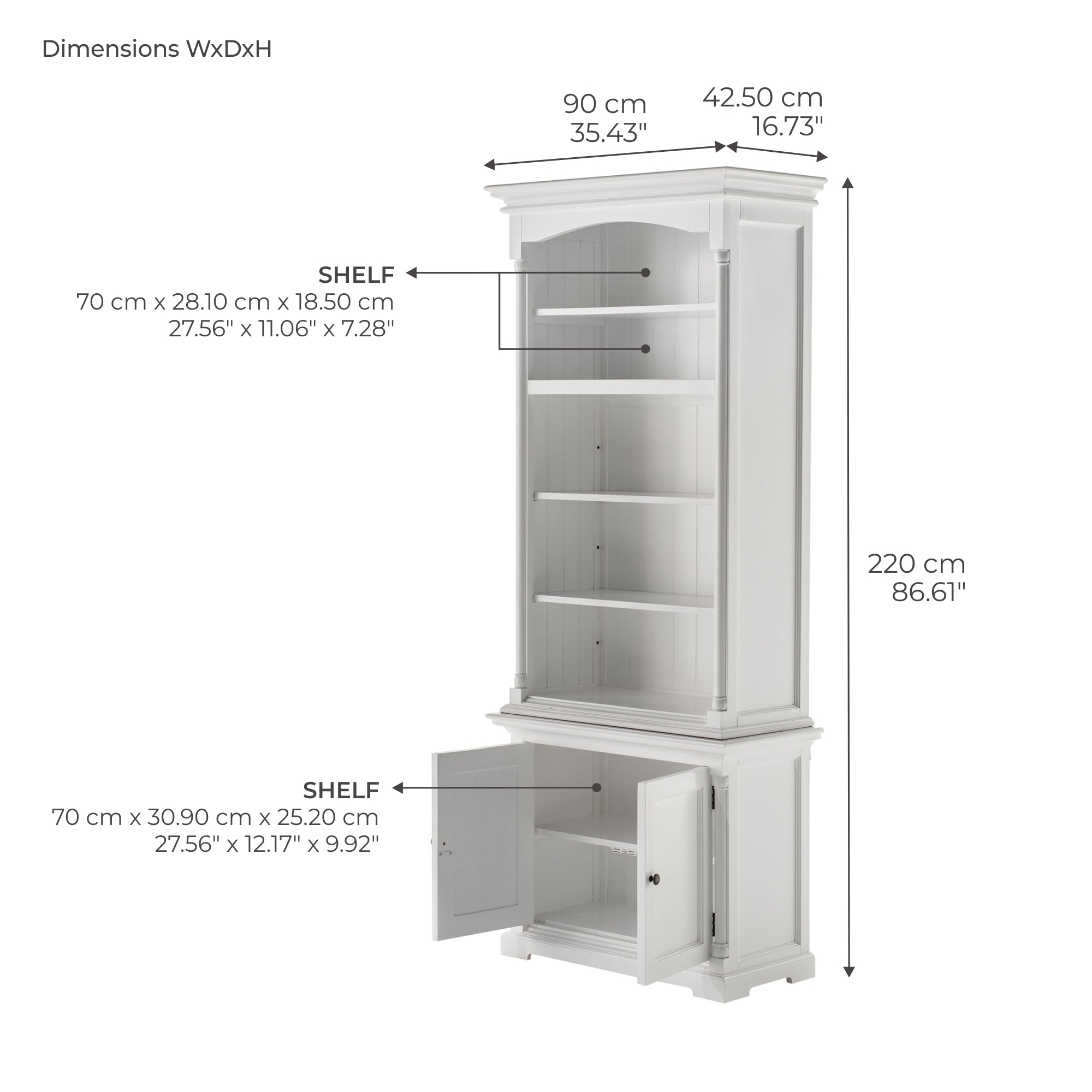 Provence - Single-Bay Hutch Unit