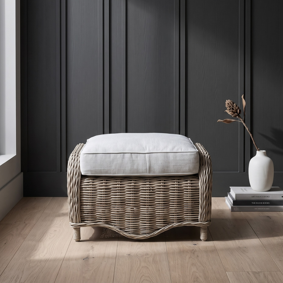 Wickerworks Mizzen Ottoman