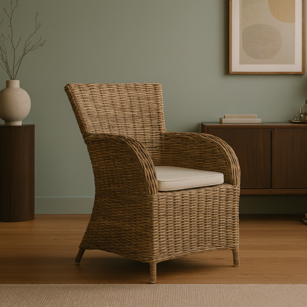 Rook Kubu Rattan Arm Chair (Set of 2)