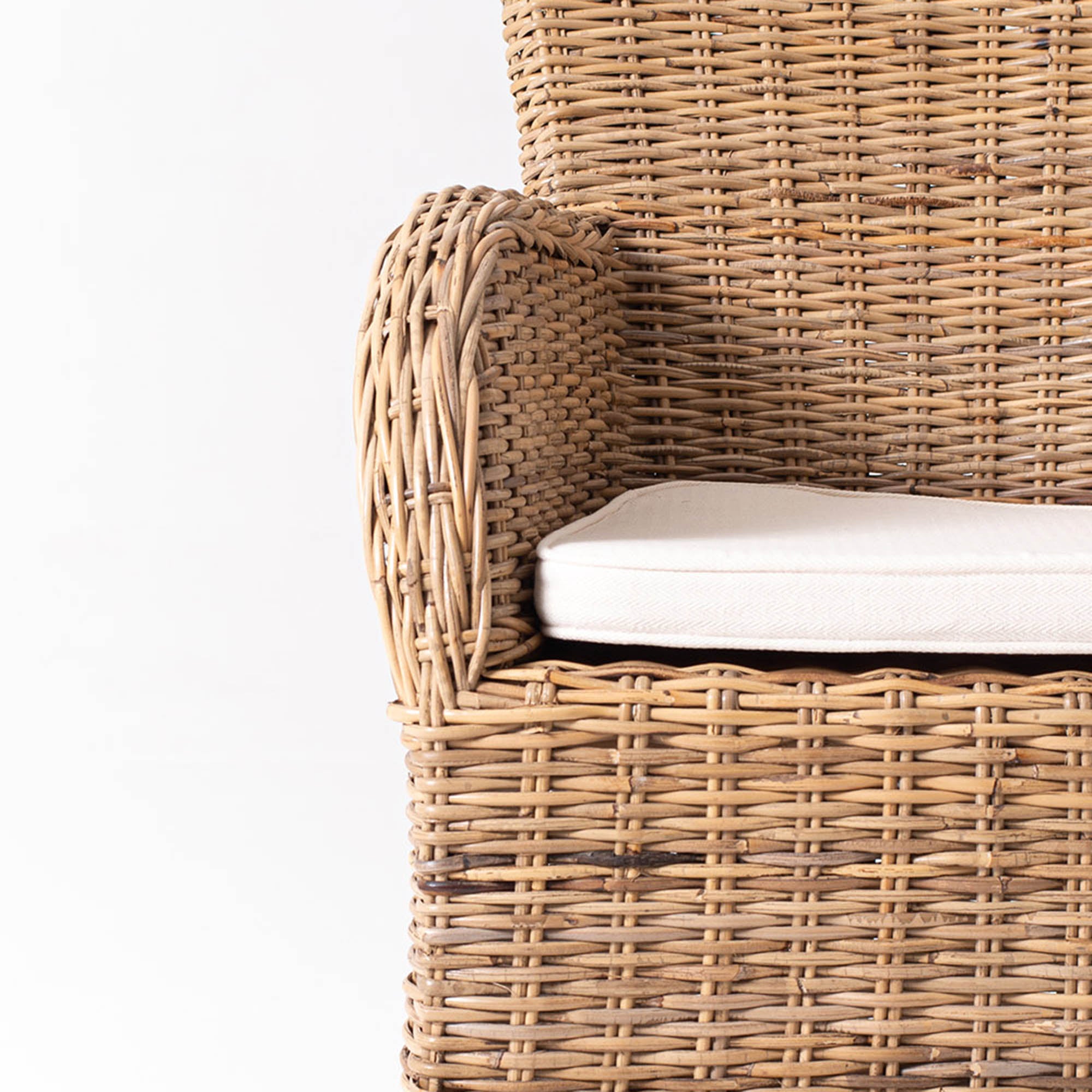 Rook Kubu Rattan Arm Chair (Set of 2)