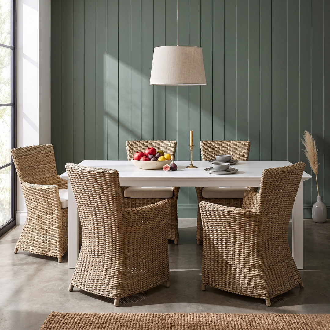Wickerworks Courtier Dining Chair (Set of 2)