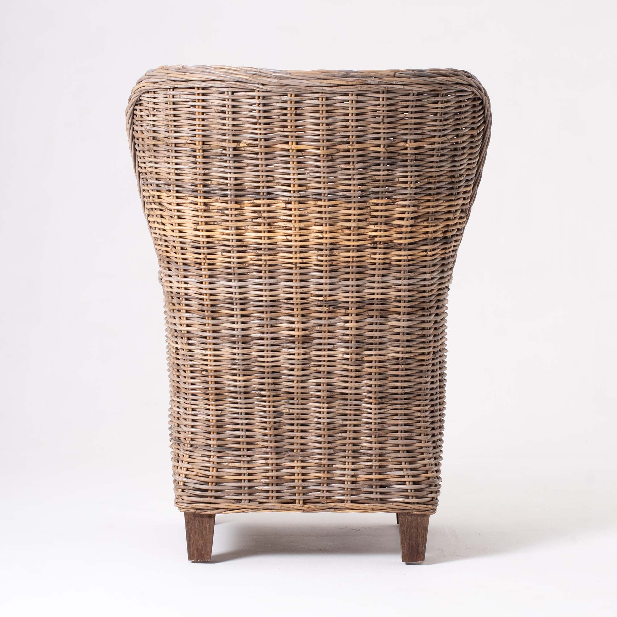 King Kubu Rattan Arm Chair With Cushion