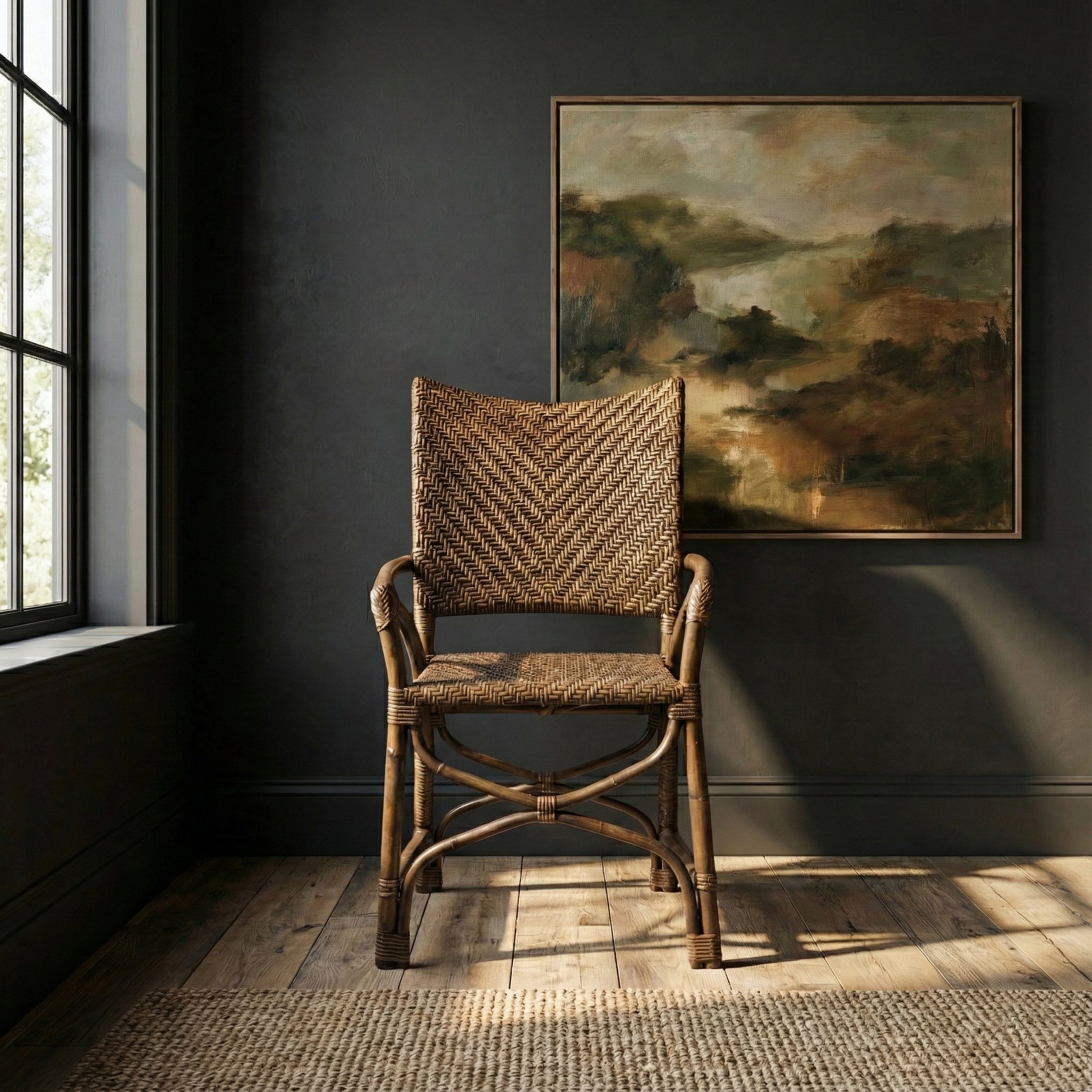 Countess Rattan Arm Chair (Set of 2)