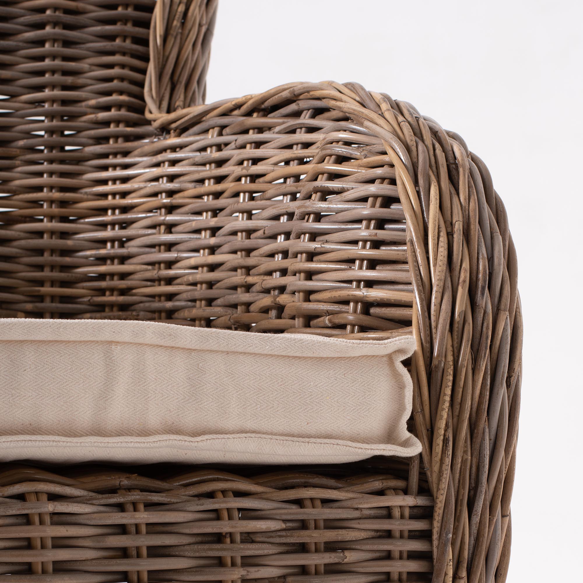 Baron Kubu Rattan Arm Chair (Set of 2)