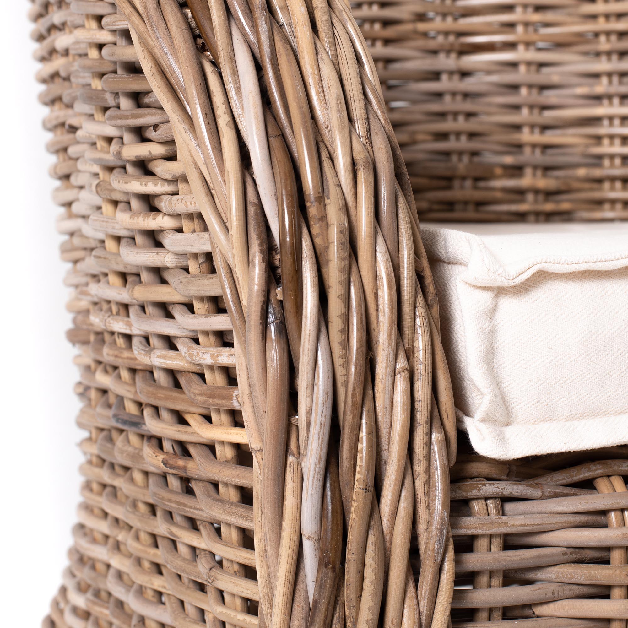 Baron Kubu Rattan Arm Chair (Set of 2)