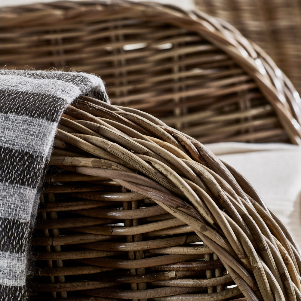 Baron Kubu Rattan Arm Chair (Set of 2)