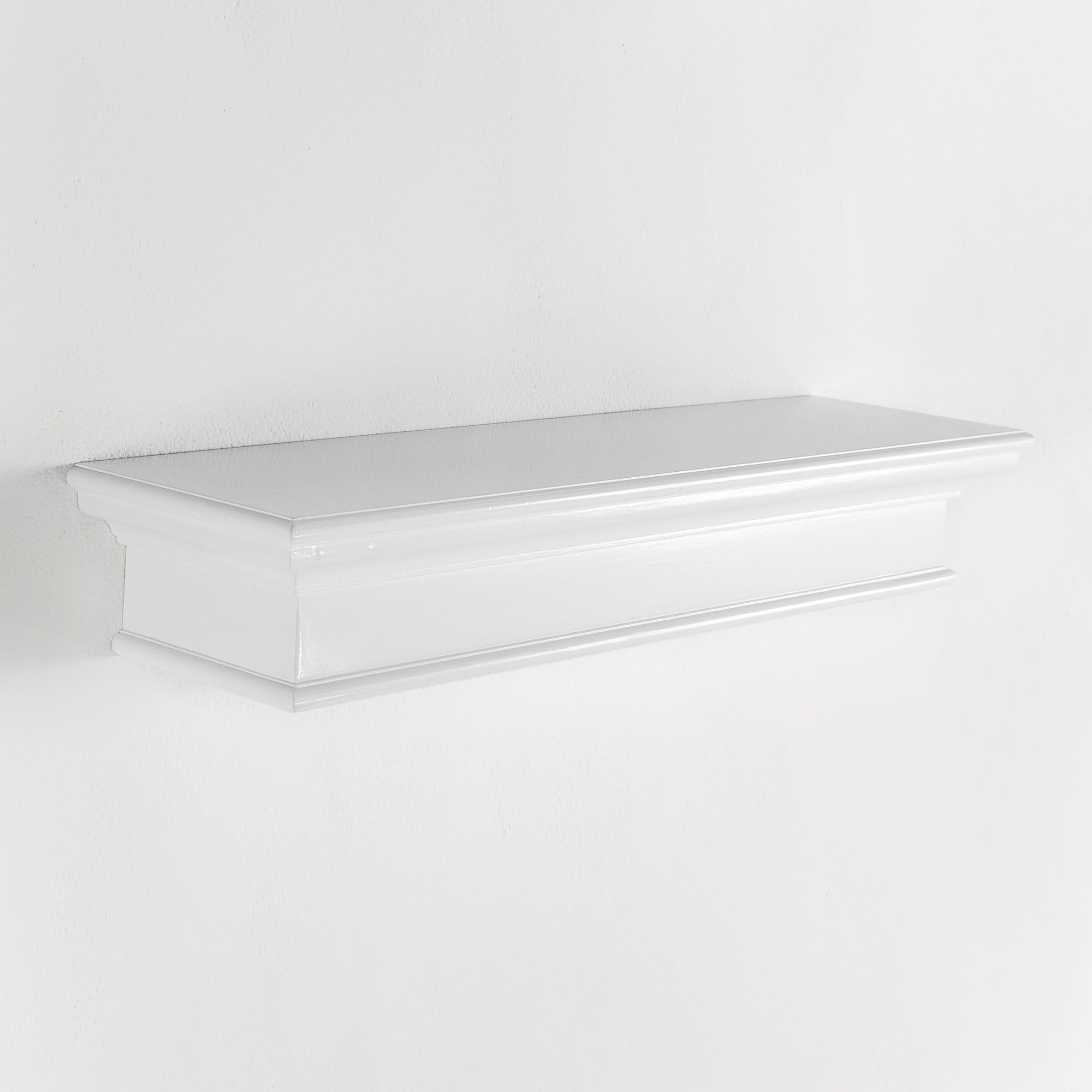 Halifax Floating Wall Shelf 80cm - White
