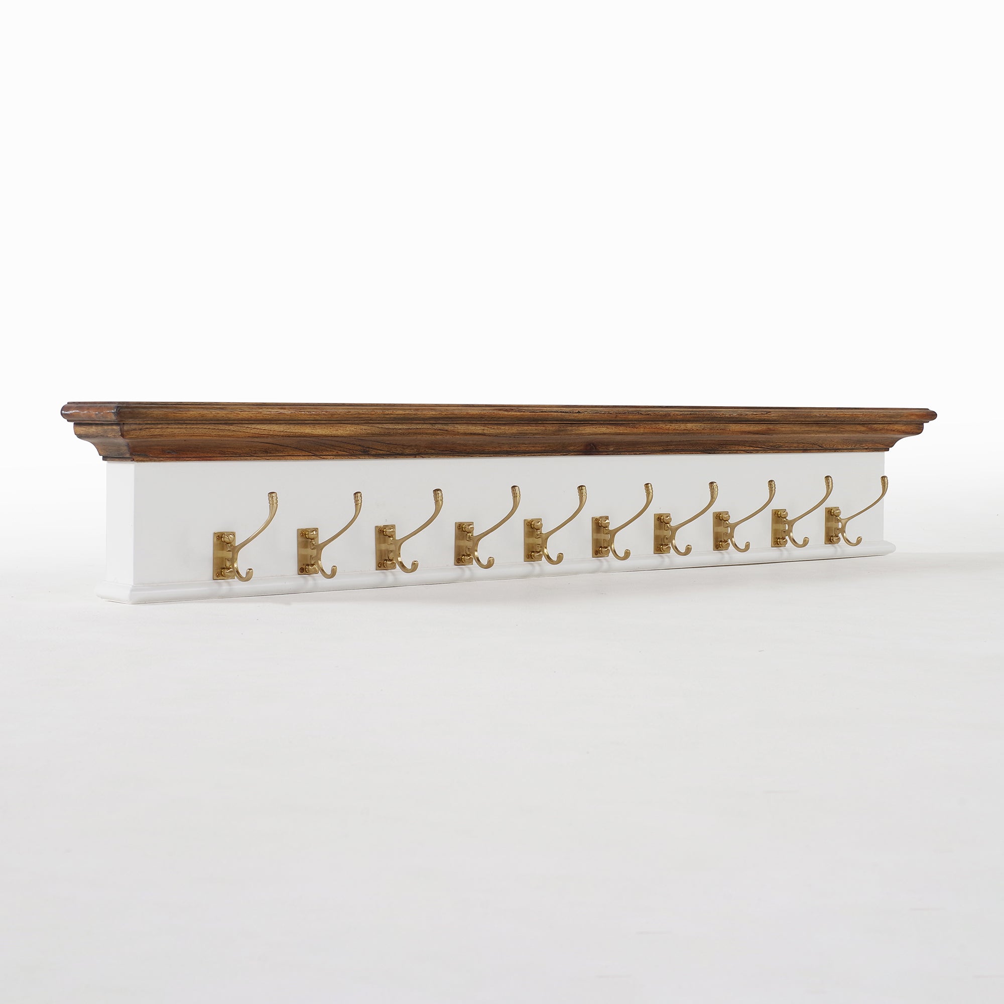 Corfu 10 Hook Coat Rack