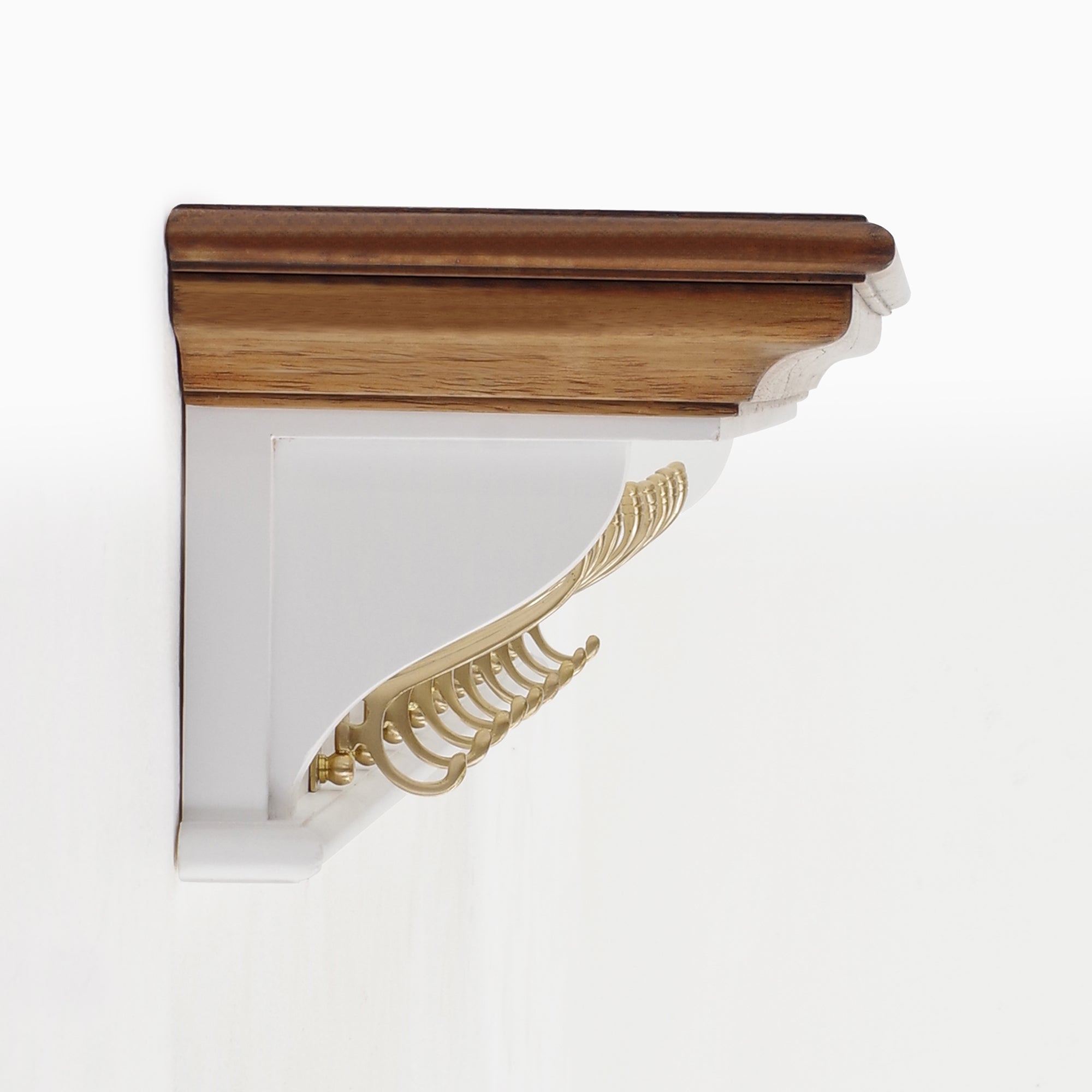 Corfu 9 Hook Coat Rack