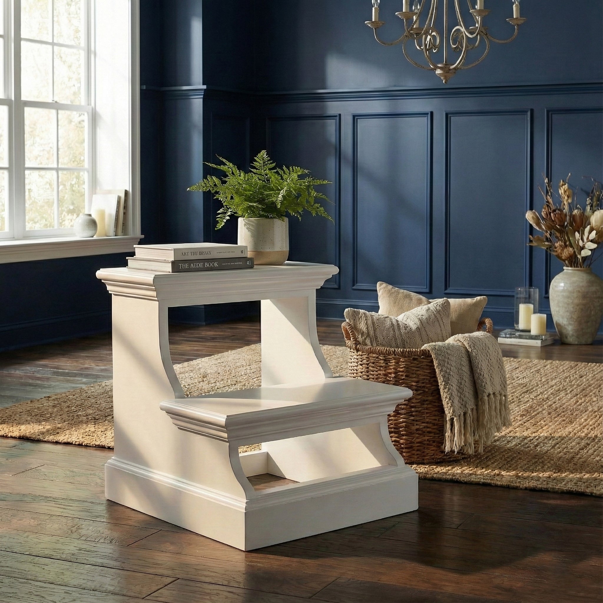 Halifax Steps - White