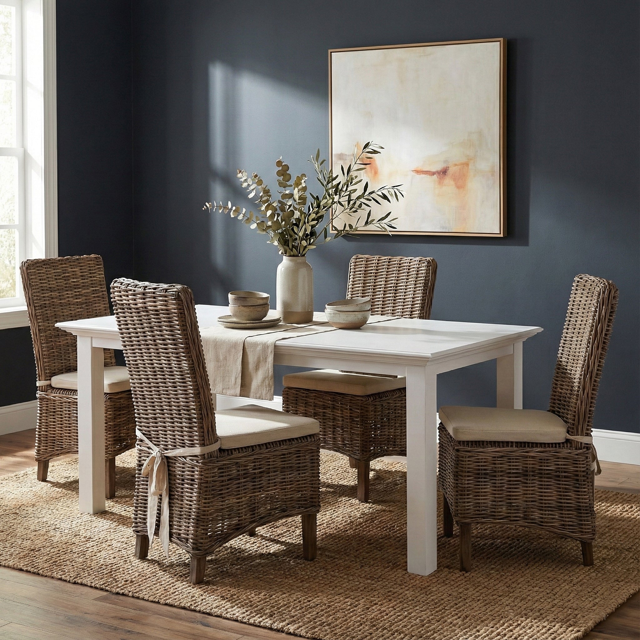 Halifax Dining Table 160cm - White