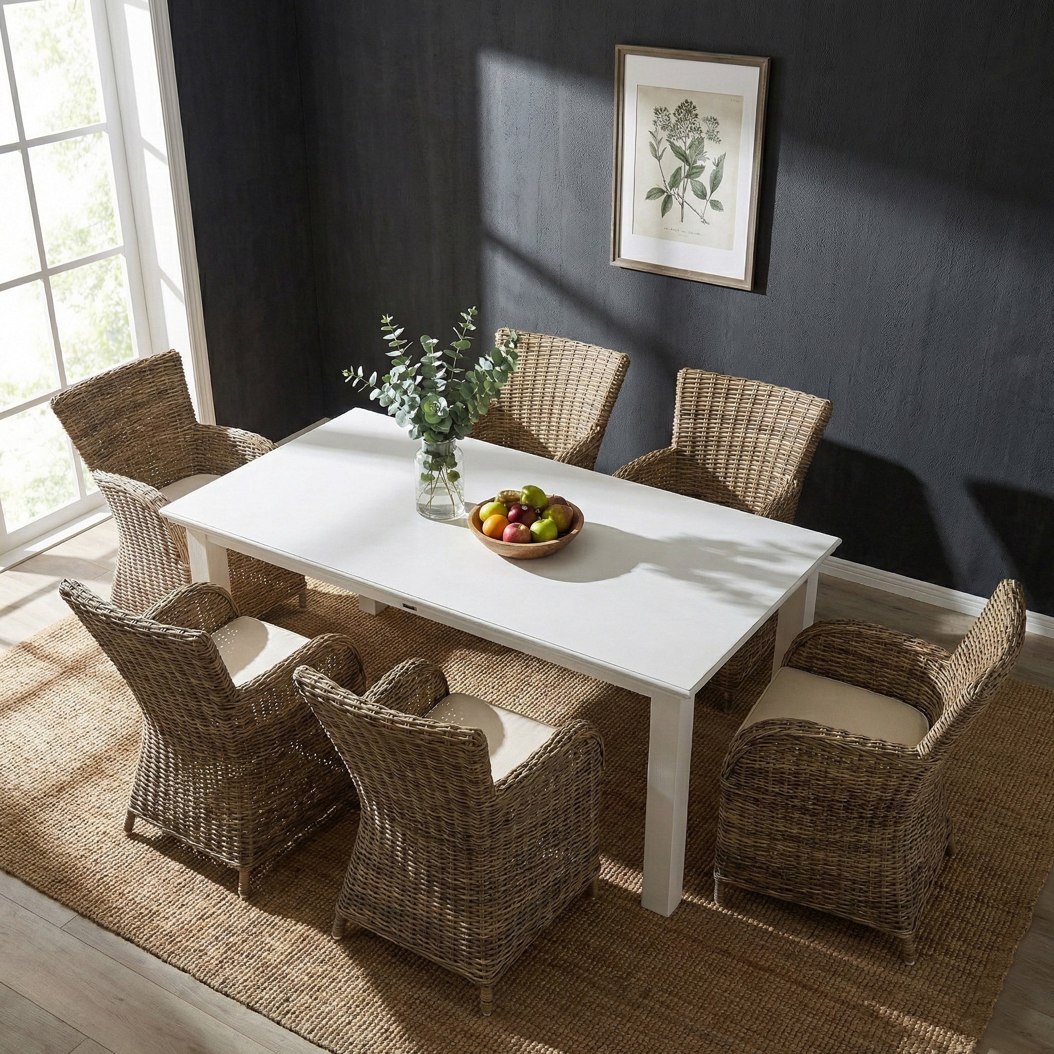 Halifax Dining Table 200 - White