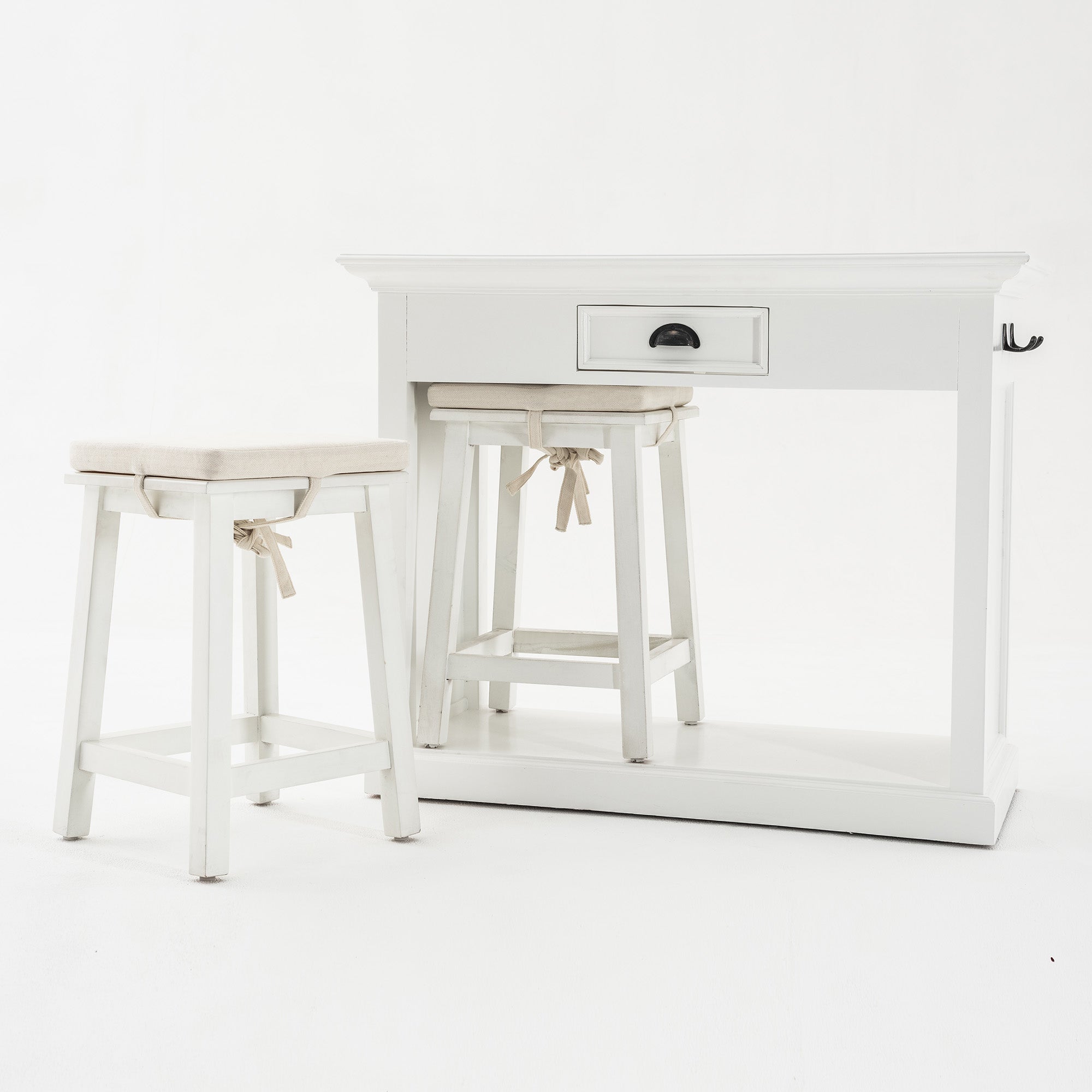 Halifax Breakfast Bar - White