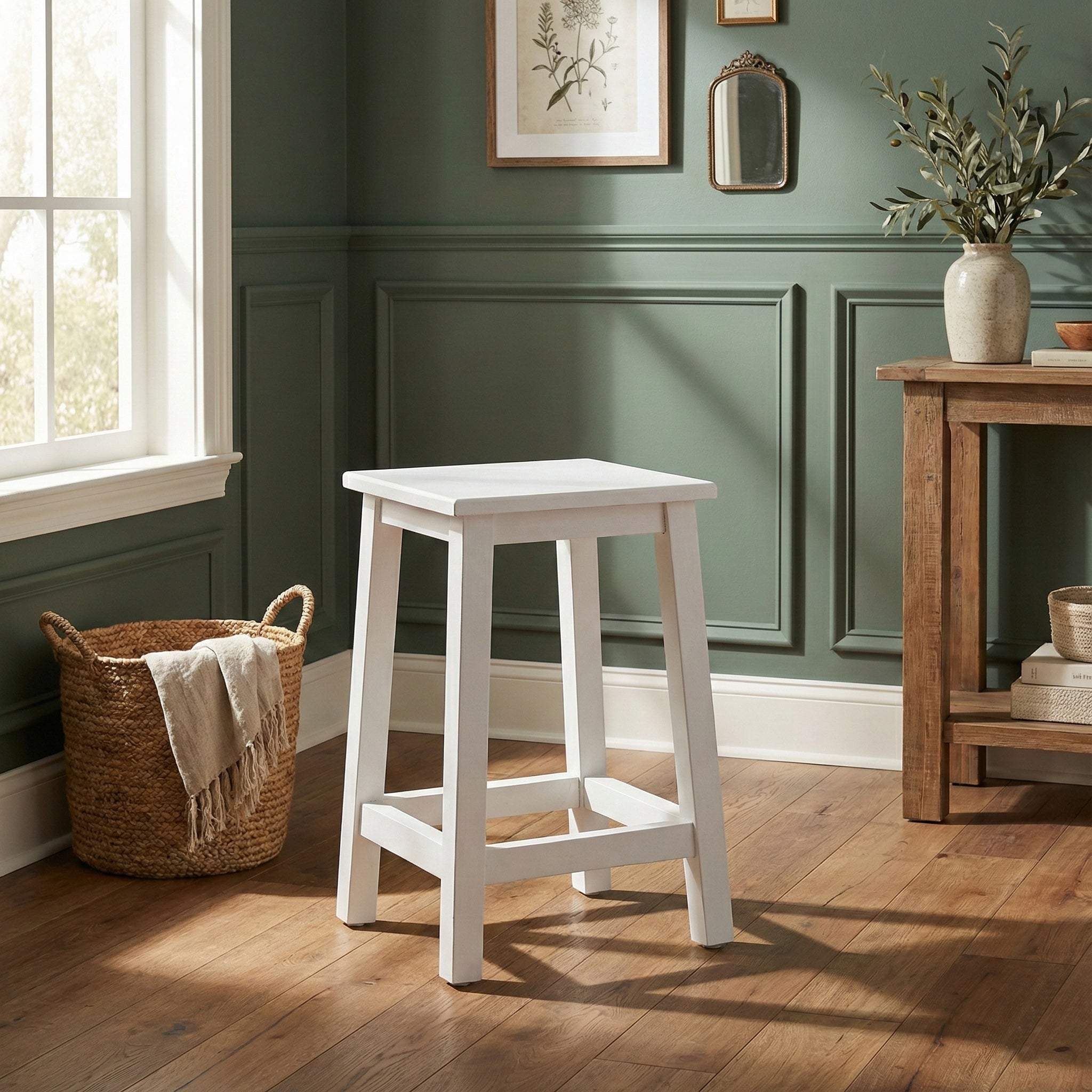 Halifax Stool - White