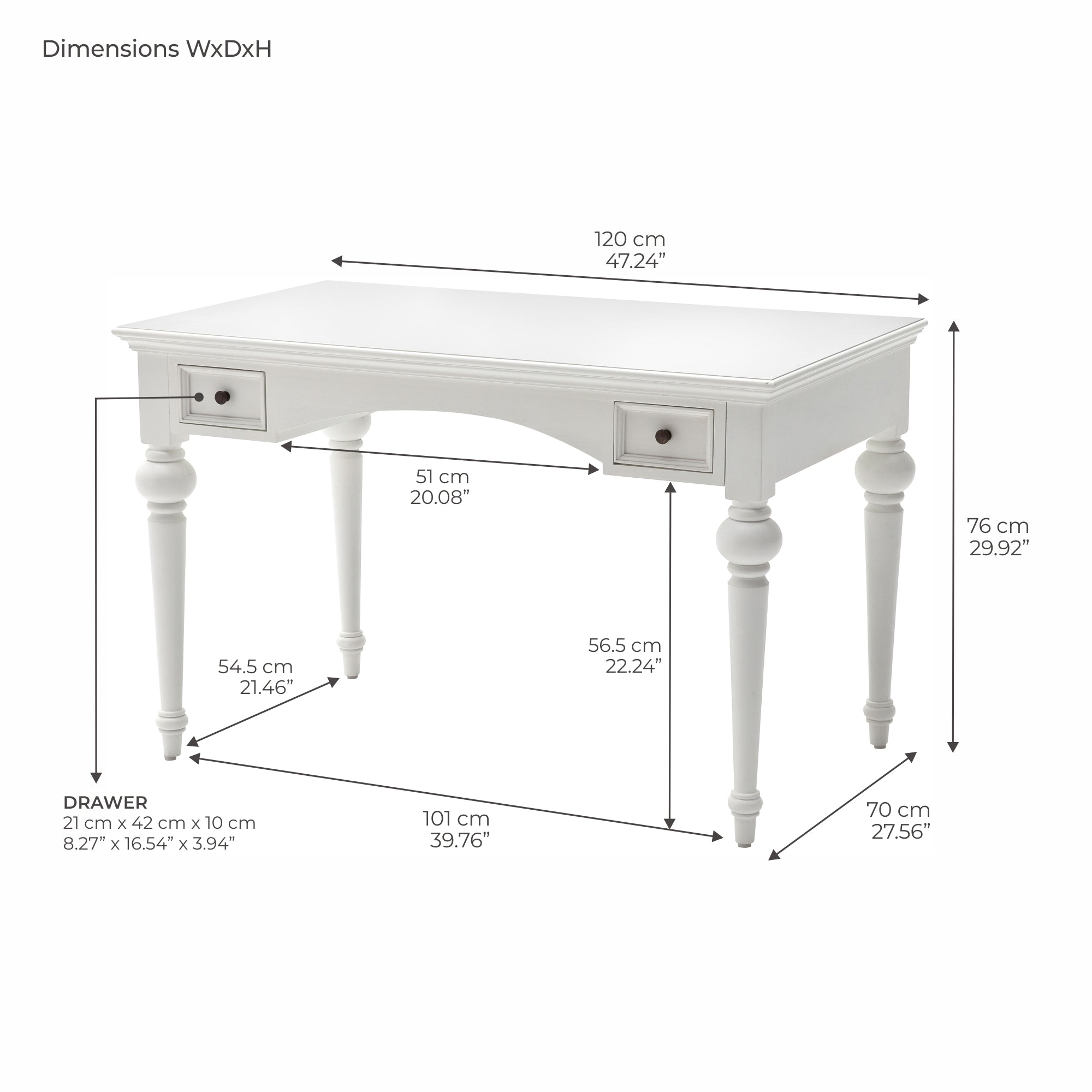 Provence Writing Desk
