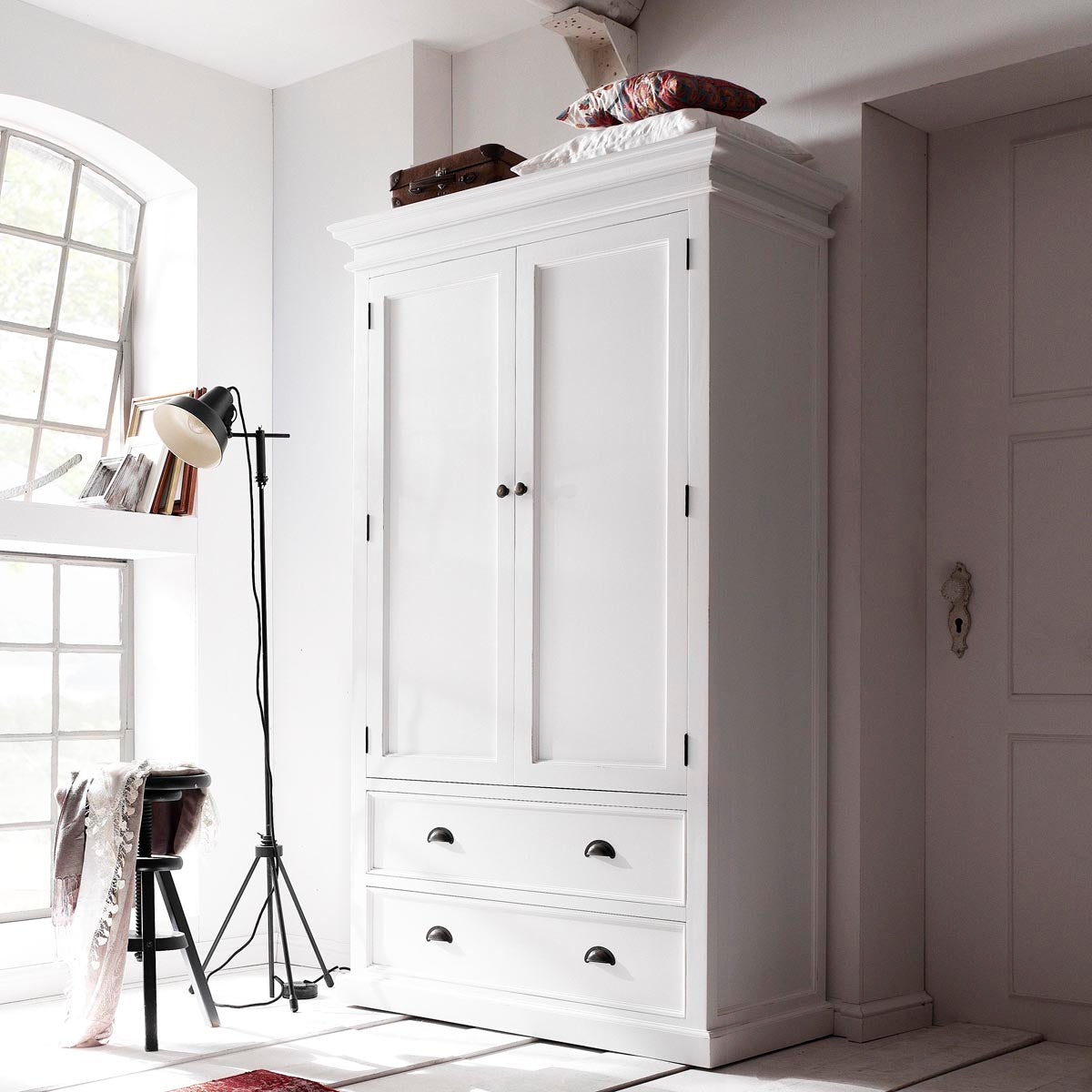 Halifax Wardrobe - White