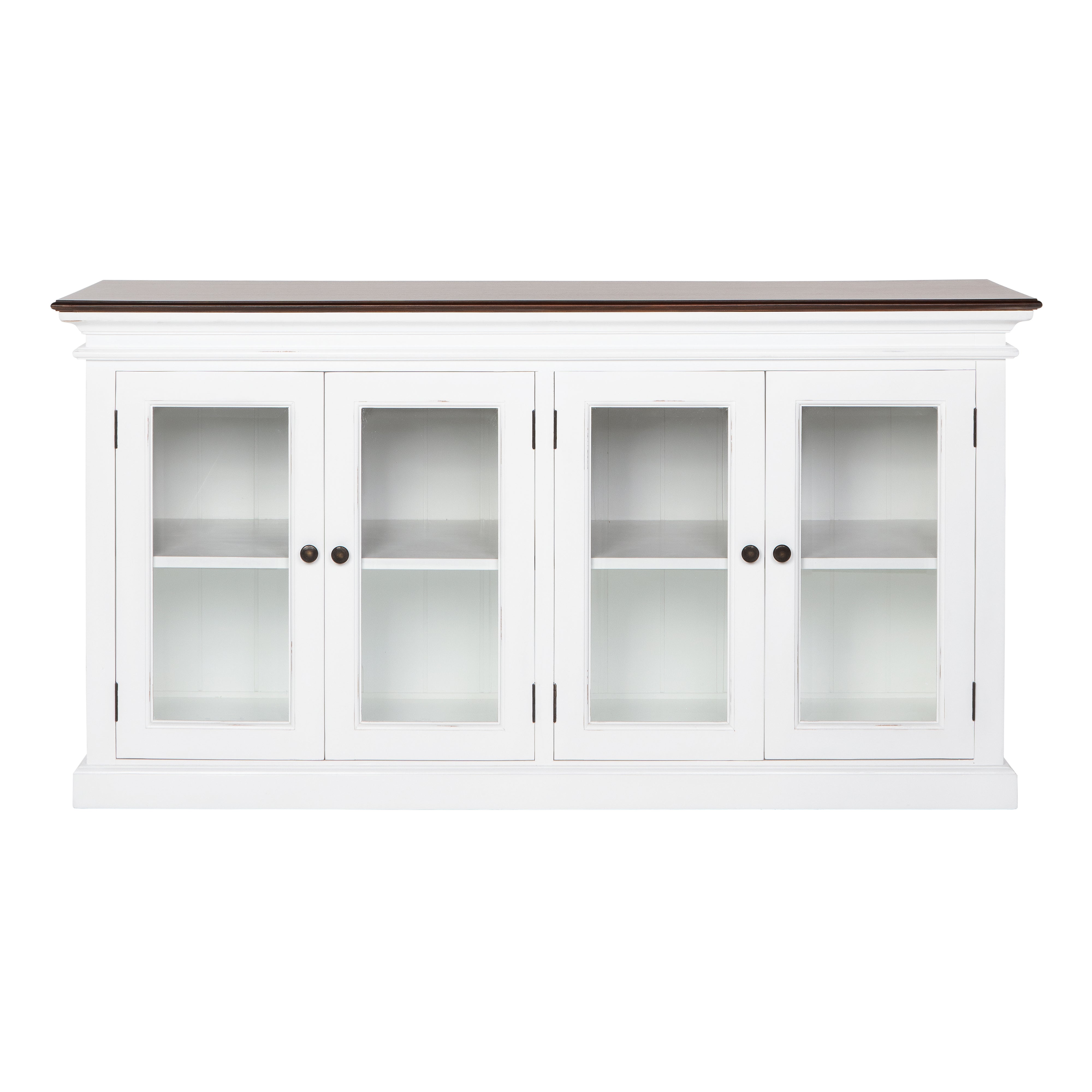 Halifax Accent Display Buffet with 4 Glass Doors