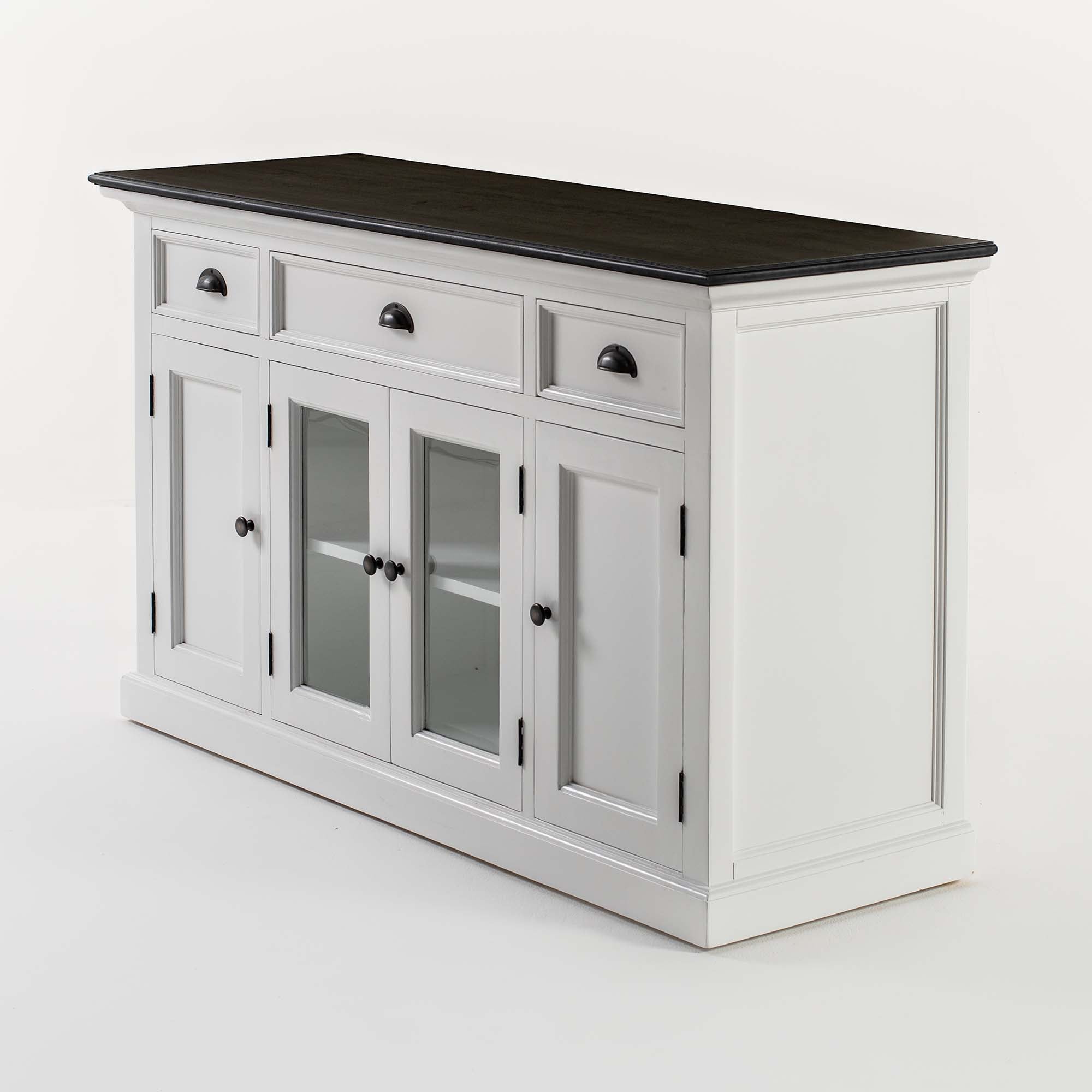 Halifax Contrast Buffet with 4 Doors 3 Drawers