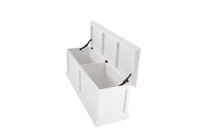 Halifax Medium Blanket and Storage Box - White