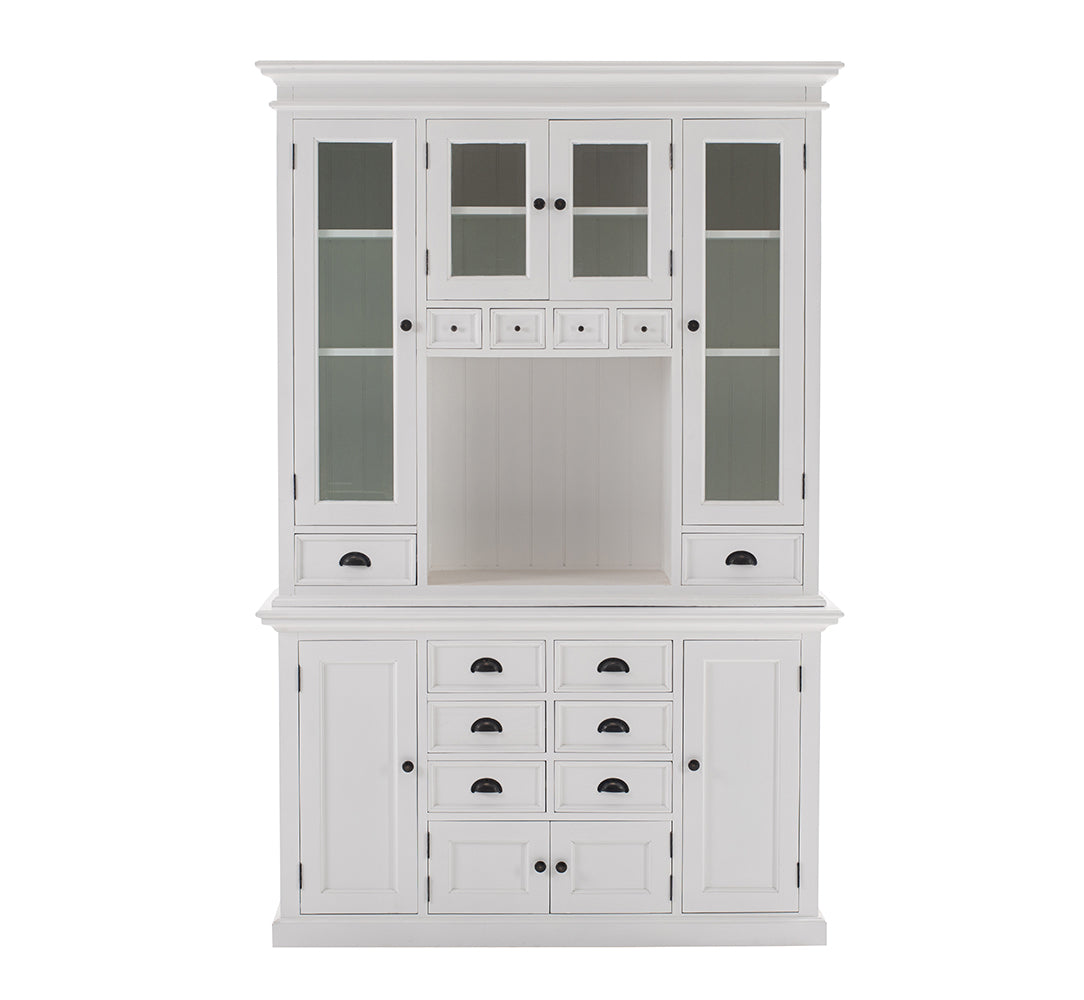 Halifax Kitchen Buffet & Hutch - White