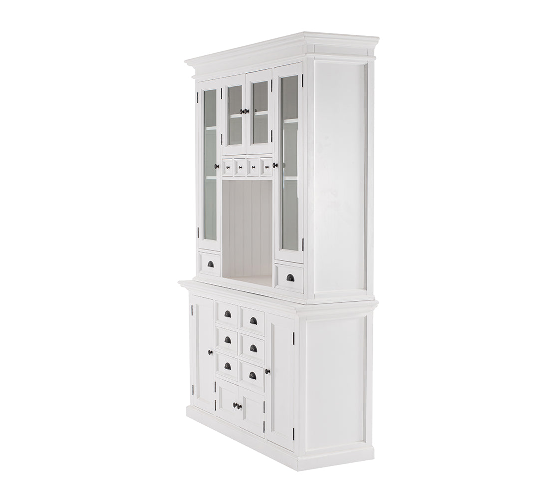 Halifax Kitchen Buffet & Hutch - White