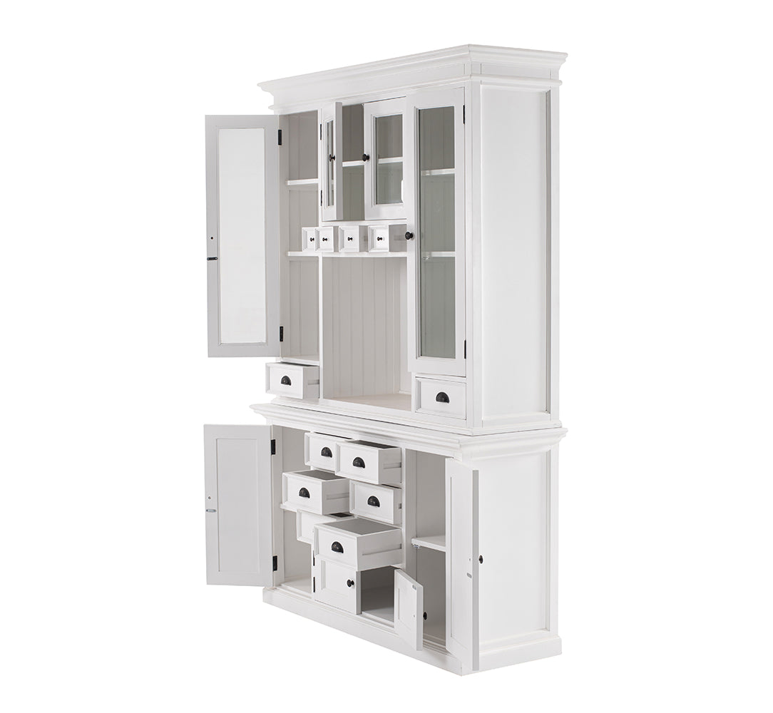 Halifax Kitchen Buffet & Hutch - White