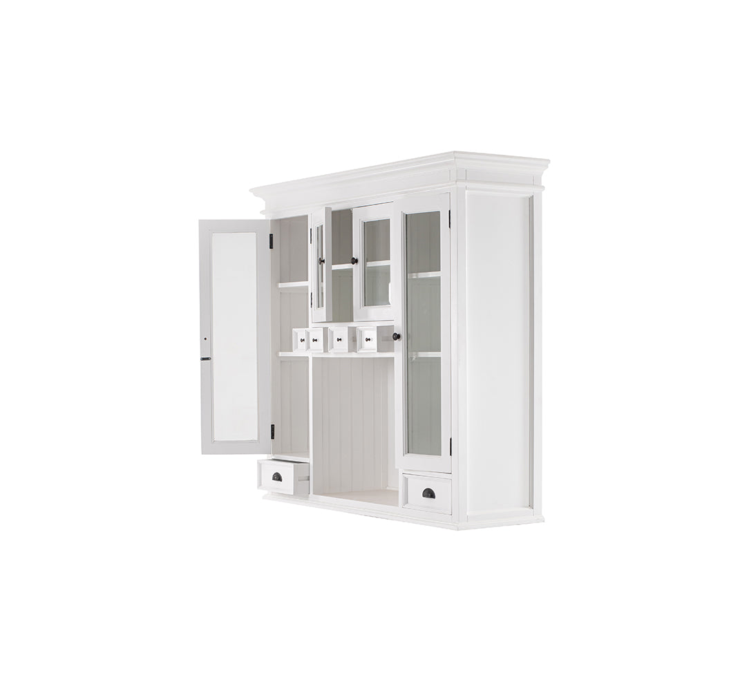 Halifax Kitchen Buffet & Hutch - White