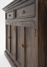 Halifax Mindi Hutch Bookcase Unit - Black