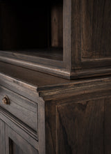 Halifax Mindi Hutch Bookcase Unit - Black
