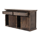 Halifax Mindi Hutch Bookcase Unit - Black