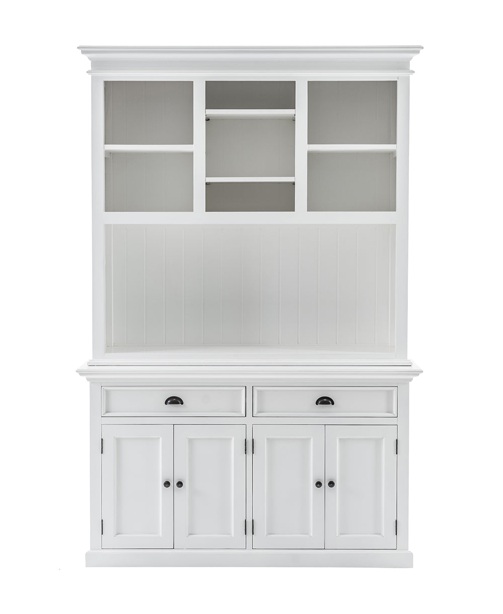 Buffet Hutch Unit with 2 Adjustable Shelves