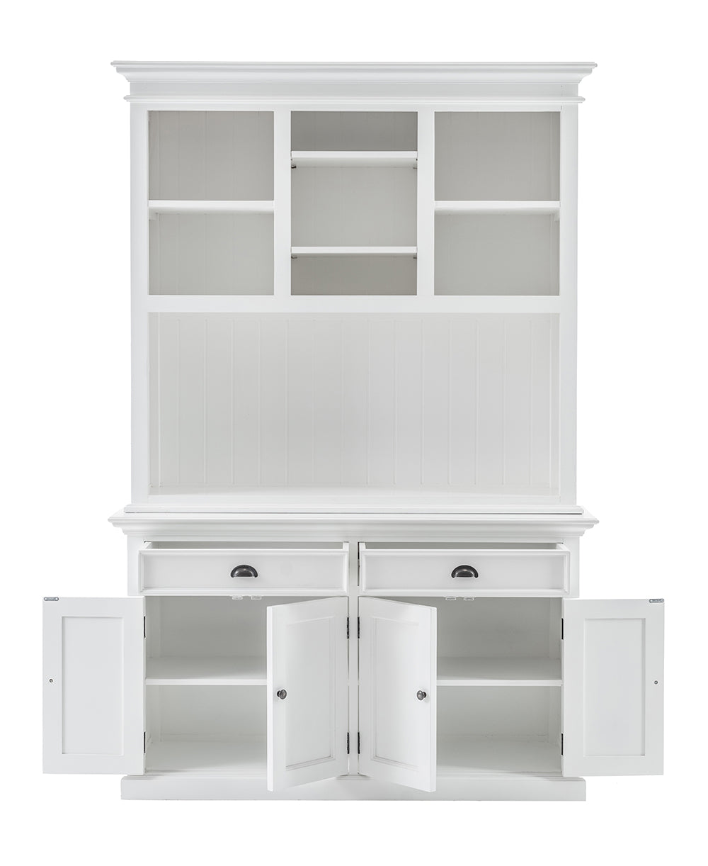 Buffet Hutch Unit with 2 Adjustable Shelves